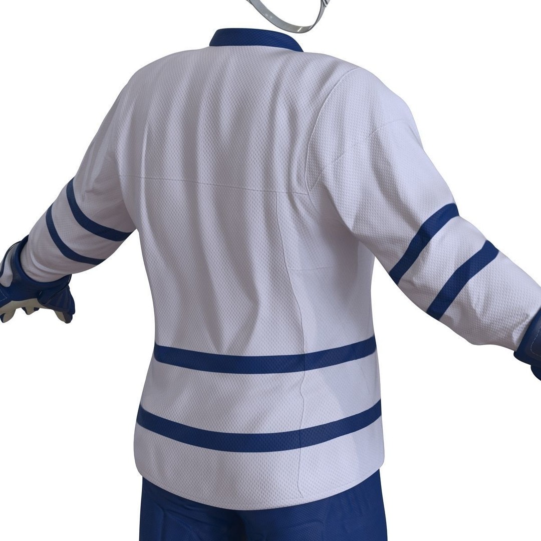 Hockey Equipment 3D Model – High Quality PBR Asset, FBX, OBJ - View 31