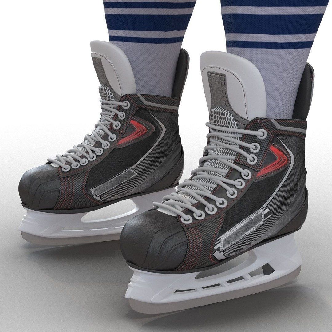 Hockey Equipment 3D Model – High Quality PBR Asset, FBX, OBJ - View 34