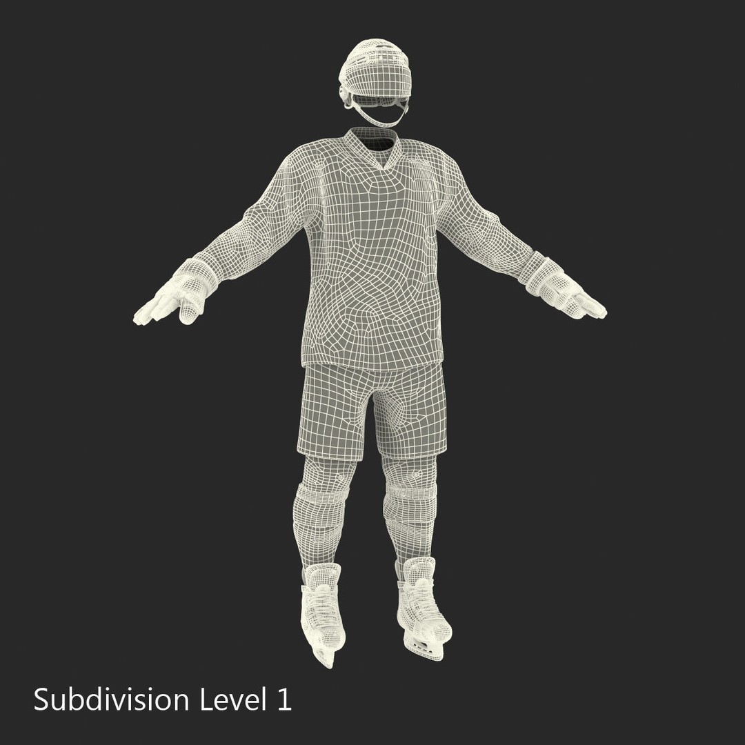 Hockey Equipment 3D Model – High Quality PBR Asset, FBX, OBJ - View 37
