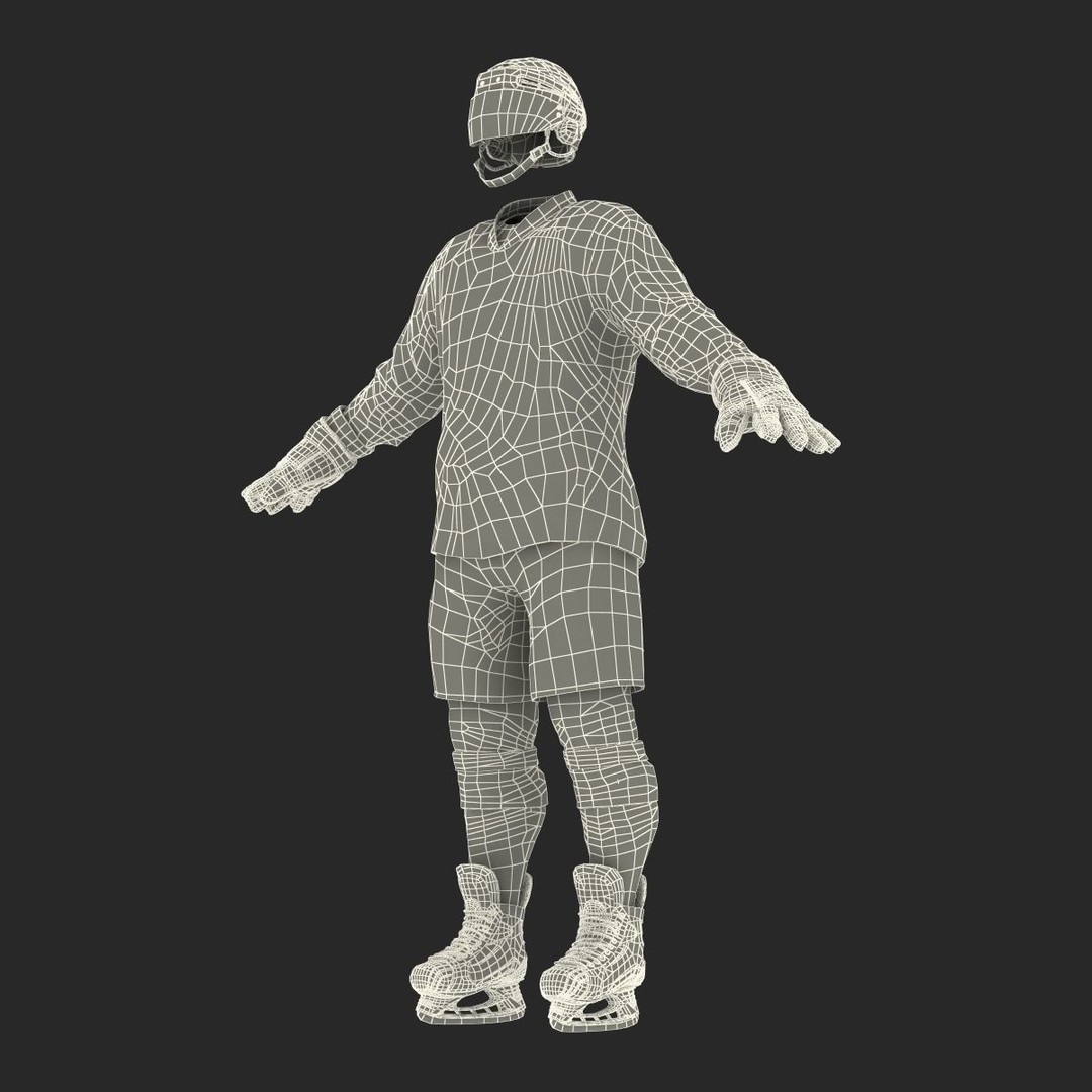 Hockey Equipment 3D Model – High Quality PBR Asset, FBX, OBJ - View 46