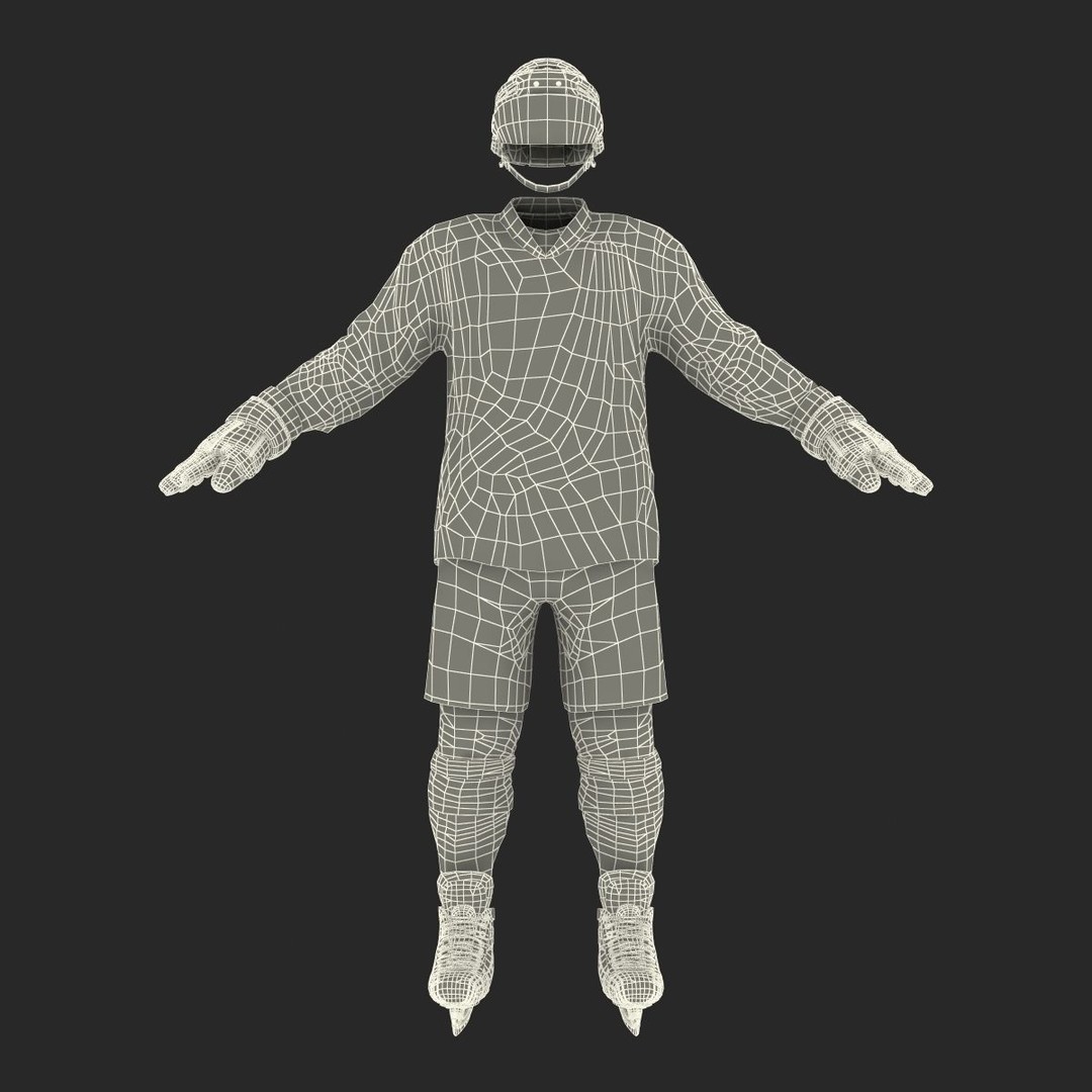 Hockey Equipment 3D Model – High Quality PBR Asset, FBX, OBJ - View 48