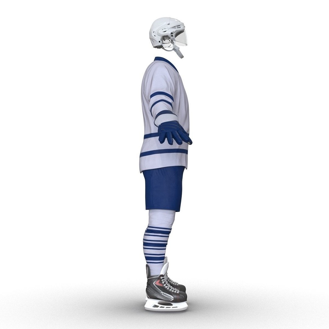 Hockey Equipment 3D Model – High Quality PBR Asset, FBX, OBJ - View 5