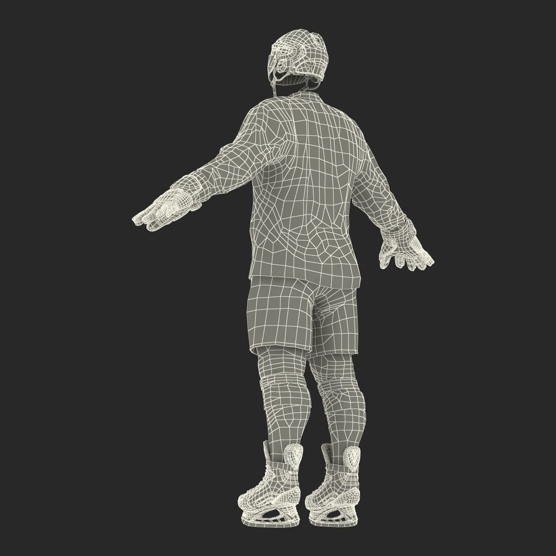 Hockey Equipment 3D Model – High Quality PBR Asset, FBX, OBJ - View 54