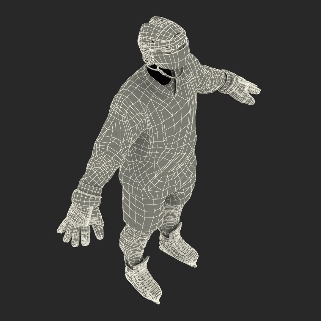 Hockey Equipment 3D Model – High Quality PBR Asset, FBX, OBJ - View 58