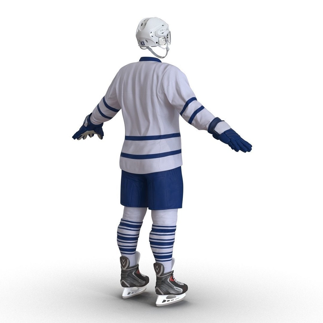 Hockey Equipment 3D Model – High Quality PBR Asset, FBX, OBJ - View 6