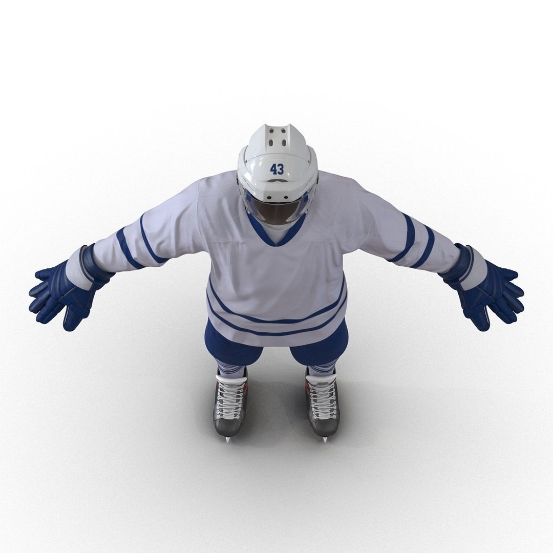 Hockey Equipment 3D Model – High Quality PBR Asset, FBX, OBJ - View 9