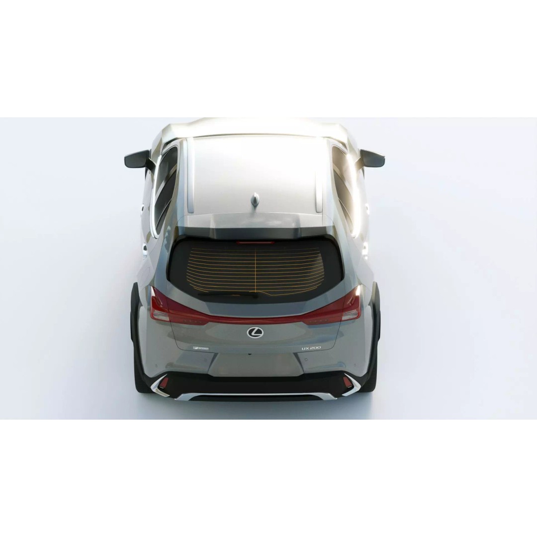 Lexus UX 2019 3D Model – High Poly Vehicle with Detailed Interior, FBX - View 11