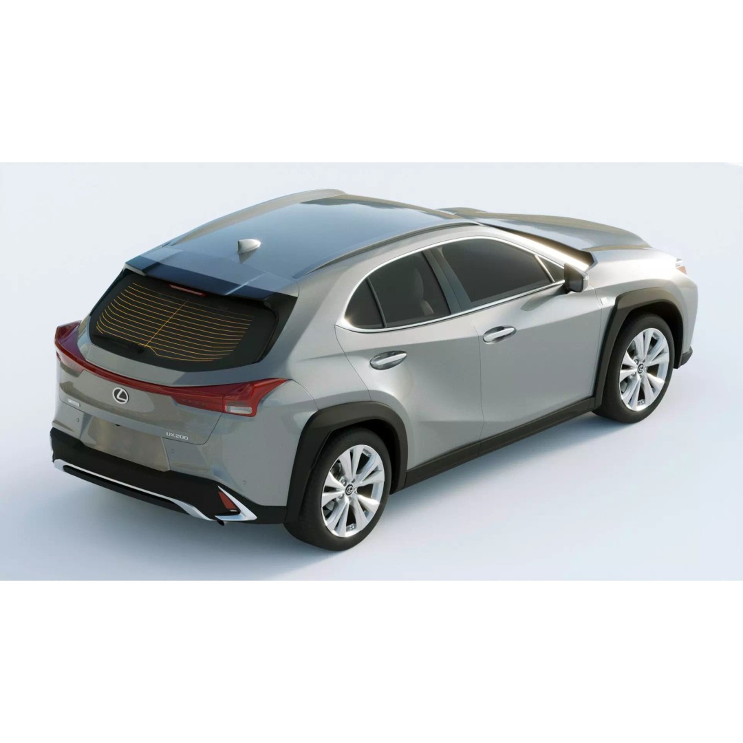 Lexus UX 2019 3D Model – High Poly Vehicle with Detailed Interior, FBX - View 12