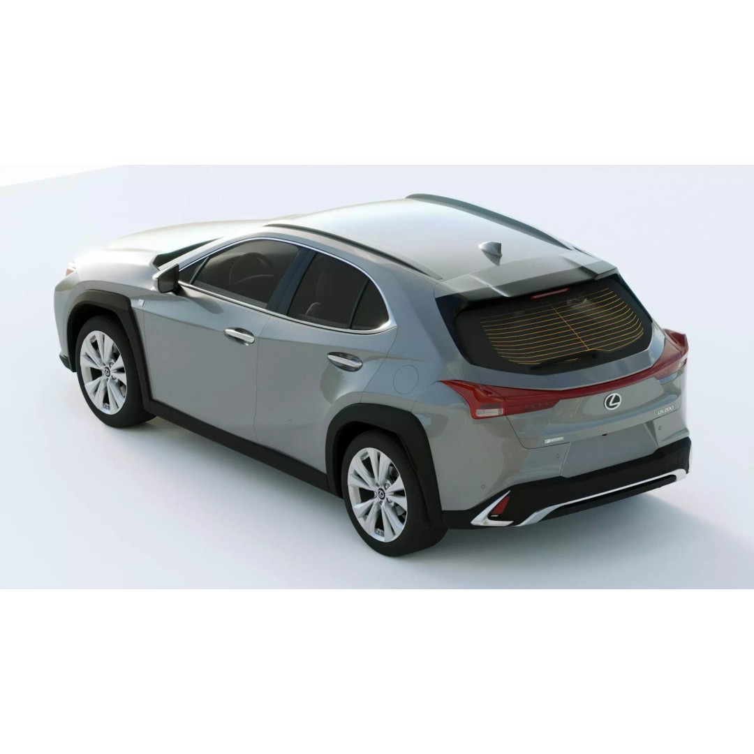 Lexus UX 2019 3D Model – High Poly Vehicle with Detailed Interior, FBX - View 13