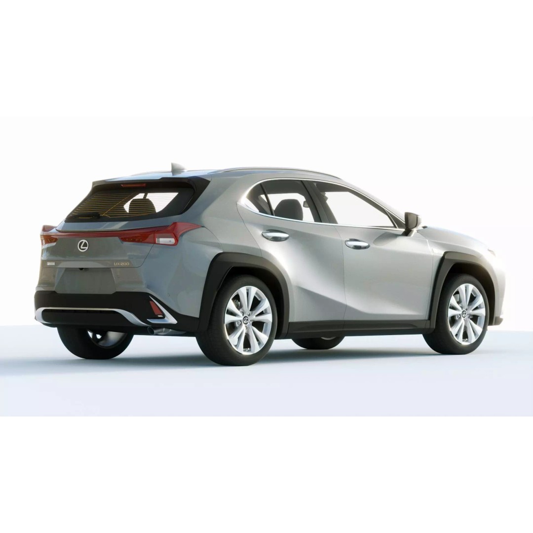 Lexus UX 2019 3D Model – High Poly Vehicle with Detailed Interior, FBX - View 15