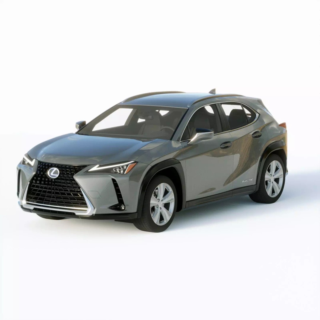 Lexus UX 2019 3D Model – High Poly Vehicle with Detailed Interior, FBX - View 2