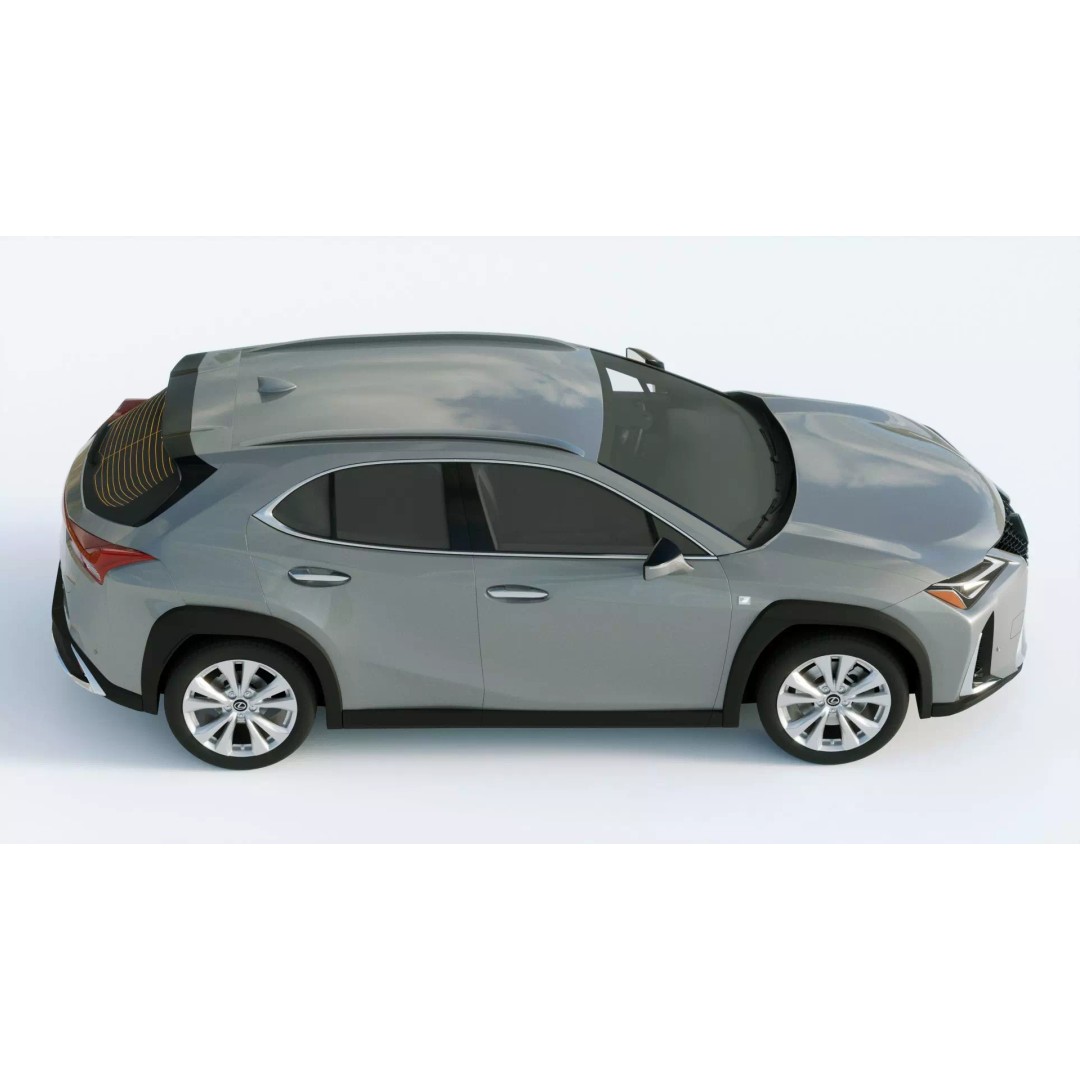 Lexus UX 2019 3D Model – High Poly Vehicle with Detailed Interior, FBX - View 7