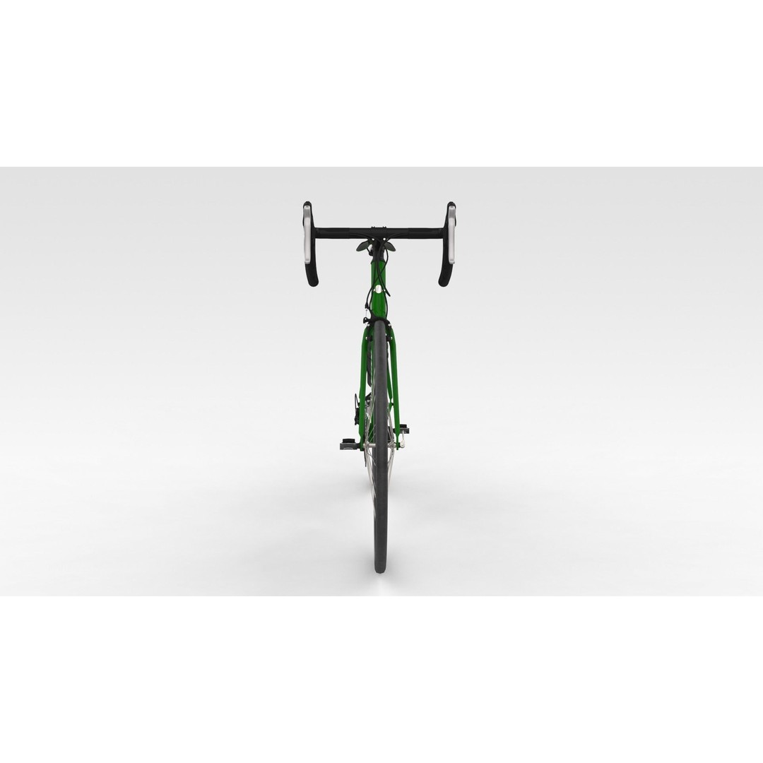 Racing Bicycle 3D Model – High Quality PBR Game Asset, FBX - View 8