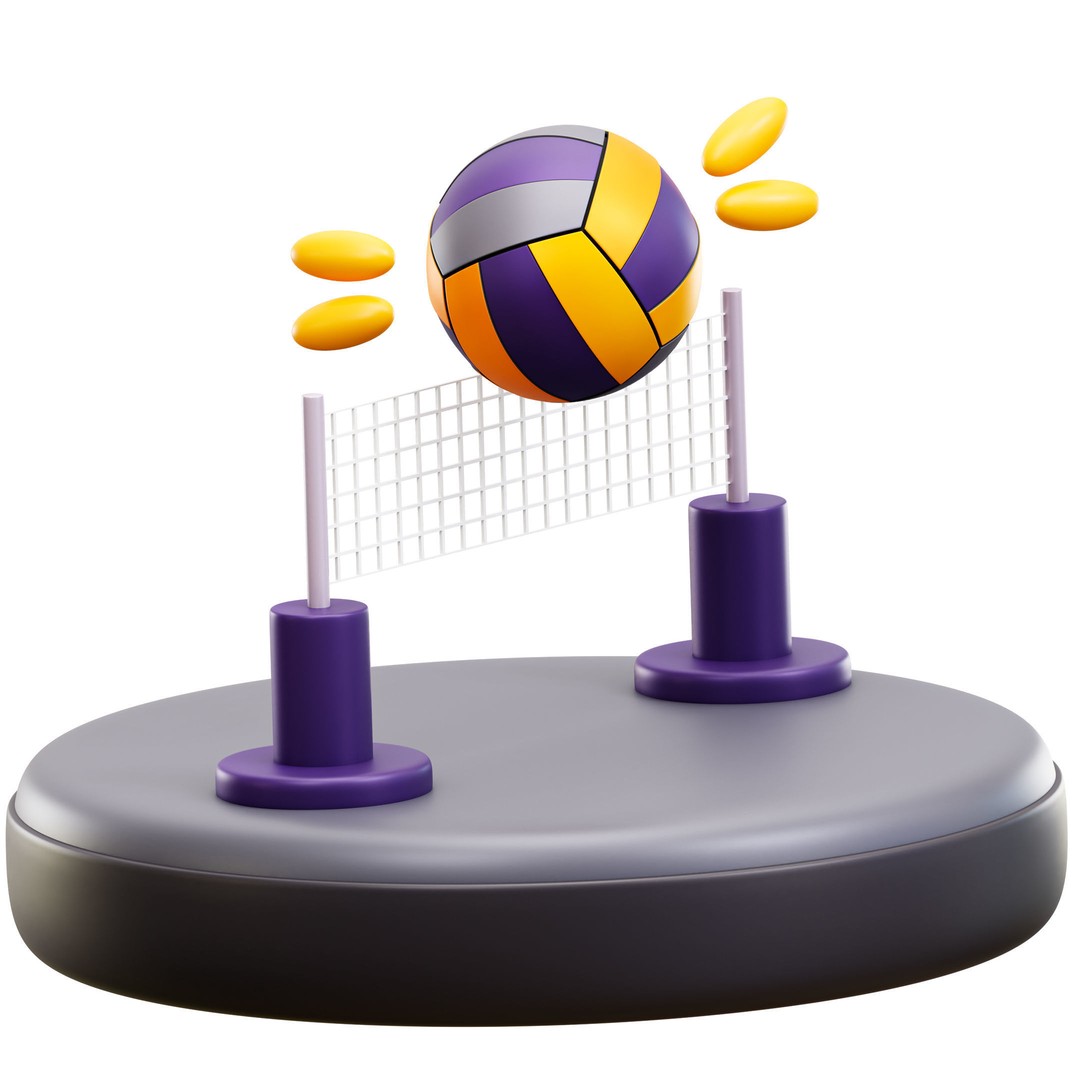 Sport Olympic Icon Pack 3D Model – Low Poly Game Asset, OBJ, FBX - View 12