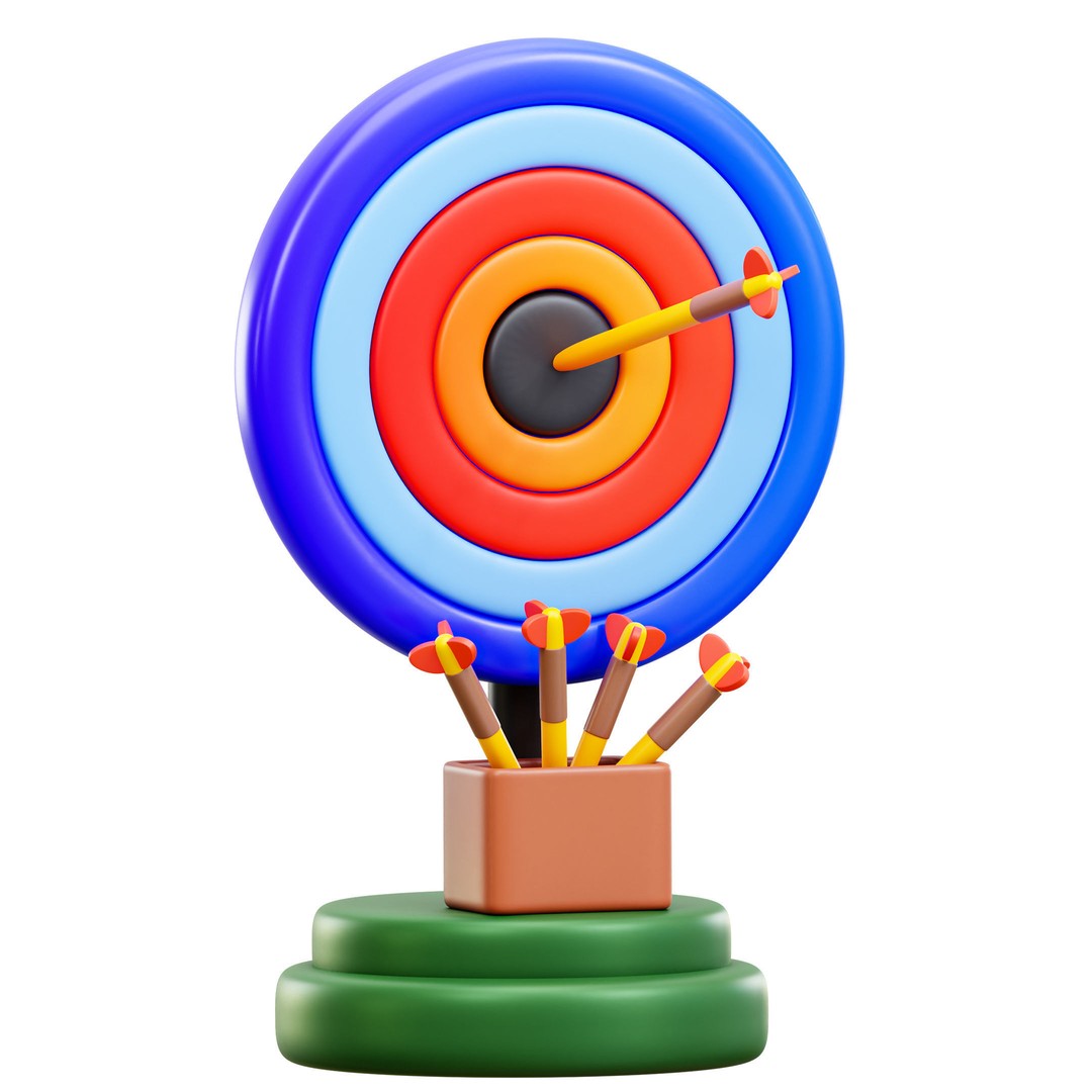 Sport Olympic Icon Pack 3D Model – Low Poly Game Asset, OBJ, FBX - View 13