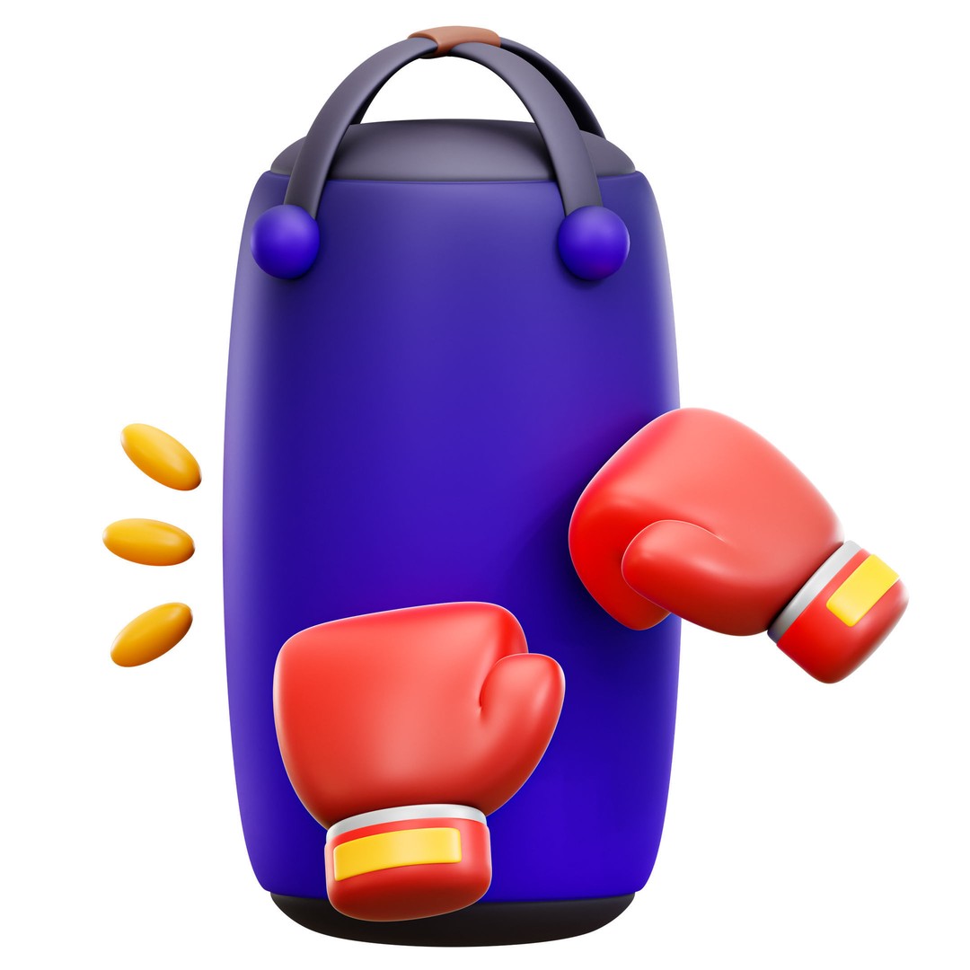 Sport Olympic Icon Pack 3D Model – Low Poly Game Asset, OBJ, FBX - View 17