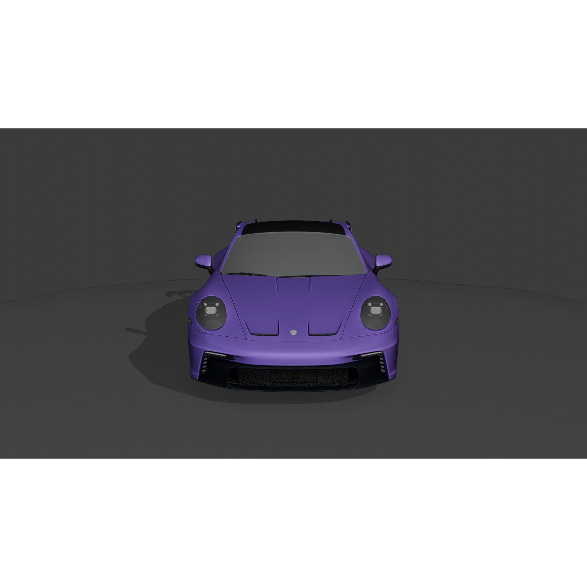 Porsche 911 GT3 2022 - Rigged Game-Ready 3D Model - View 7