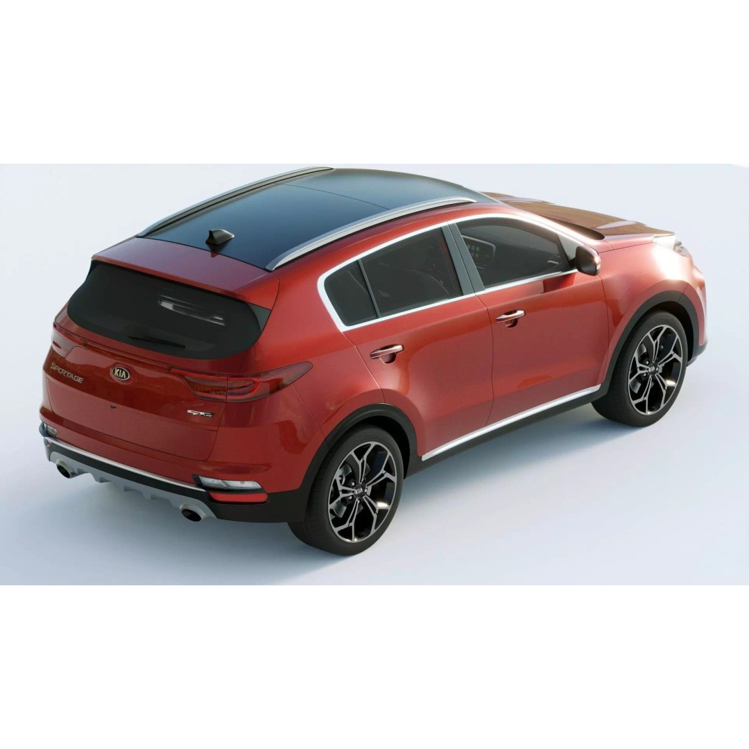 Kia Sportage 2019 3D Model – High Poly Game-Ready Asset, FBX, Blender - View 12