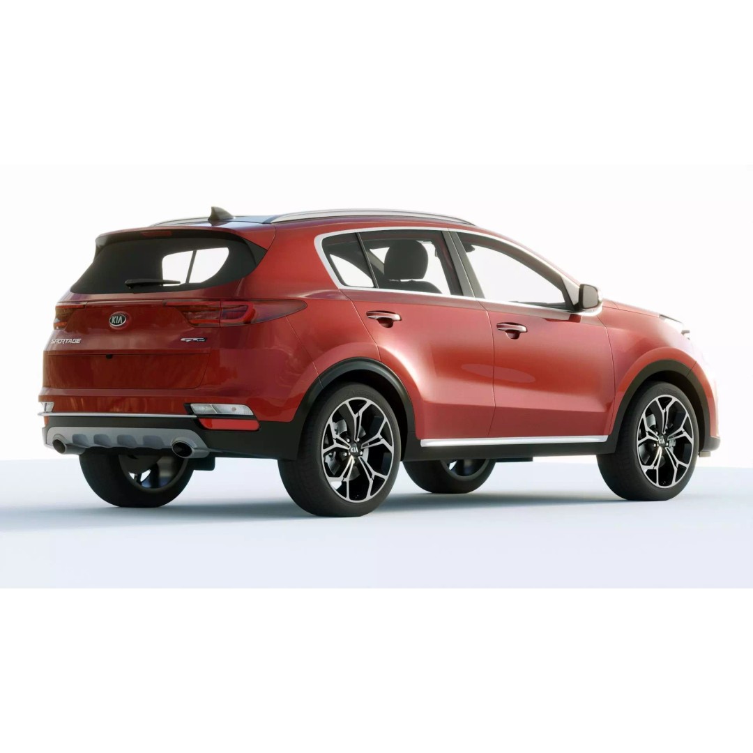 Kia Sportage 2019 3D Model – High Poly Game-Ready Asset, FBX, Blender - View 15