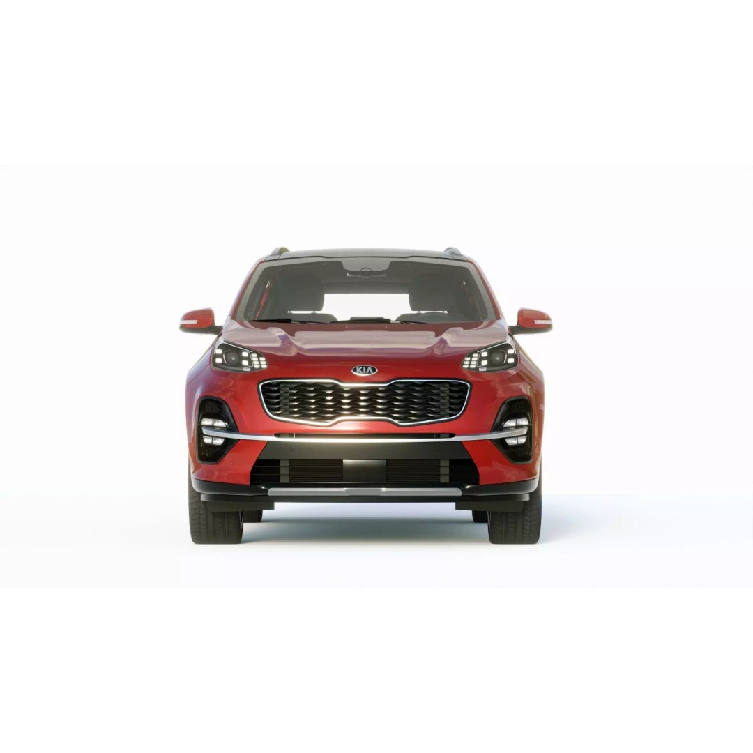 Kia Sportage 2019 3D Model – High Poly Game-Ready Asset, FBX, Blender - View 9