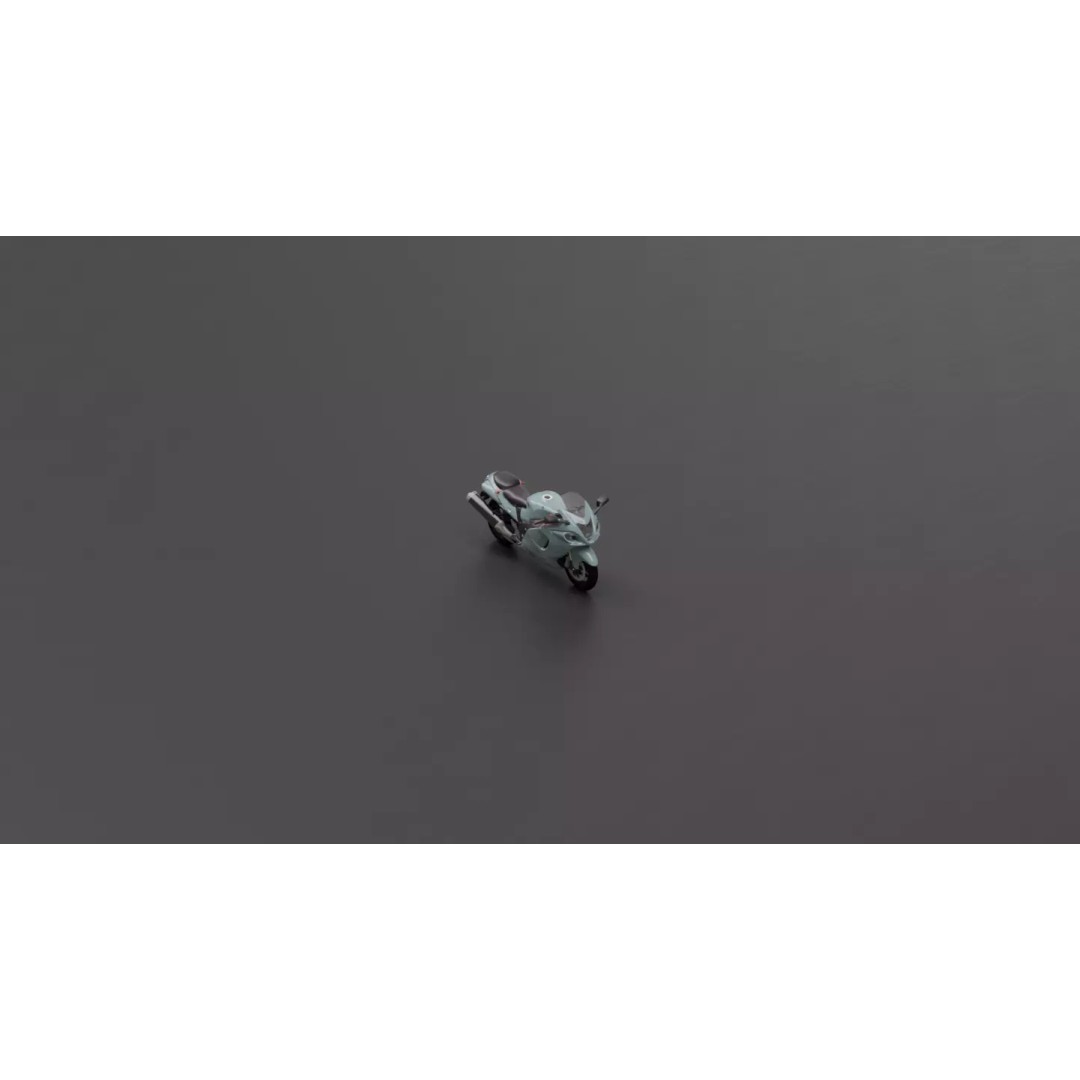 Suzuki Hayabusa 3D Model – High-Fidelity Motorcycle Asset, FBX - View 18