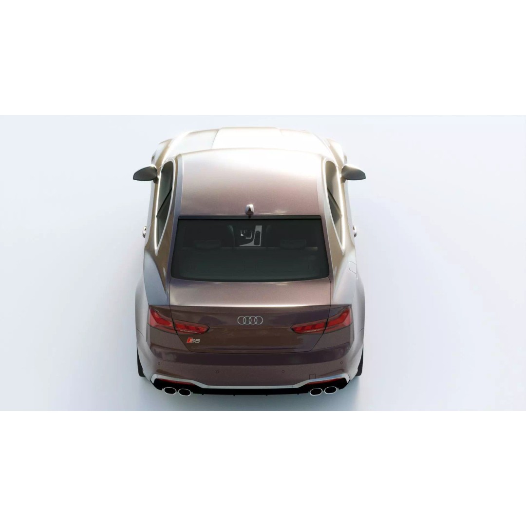 Audi S5 Coupe 2020 3D Model – High Poly PBR Car Asset, FBX, Blender - View 10