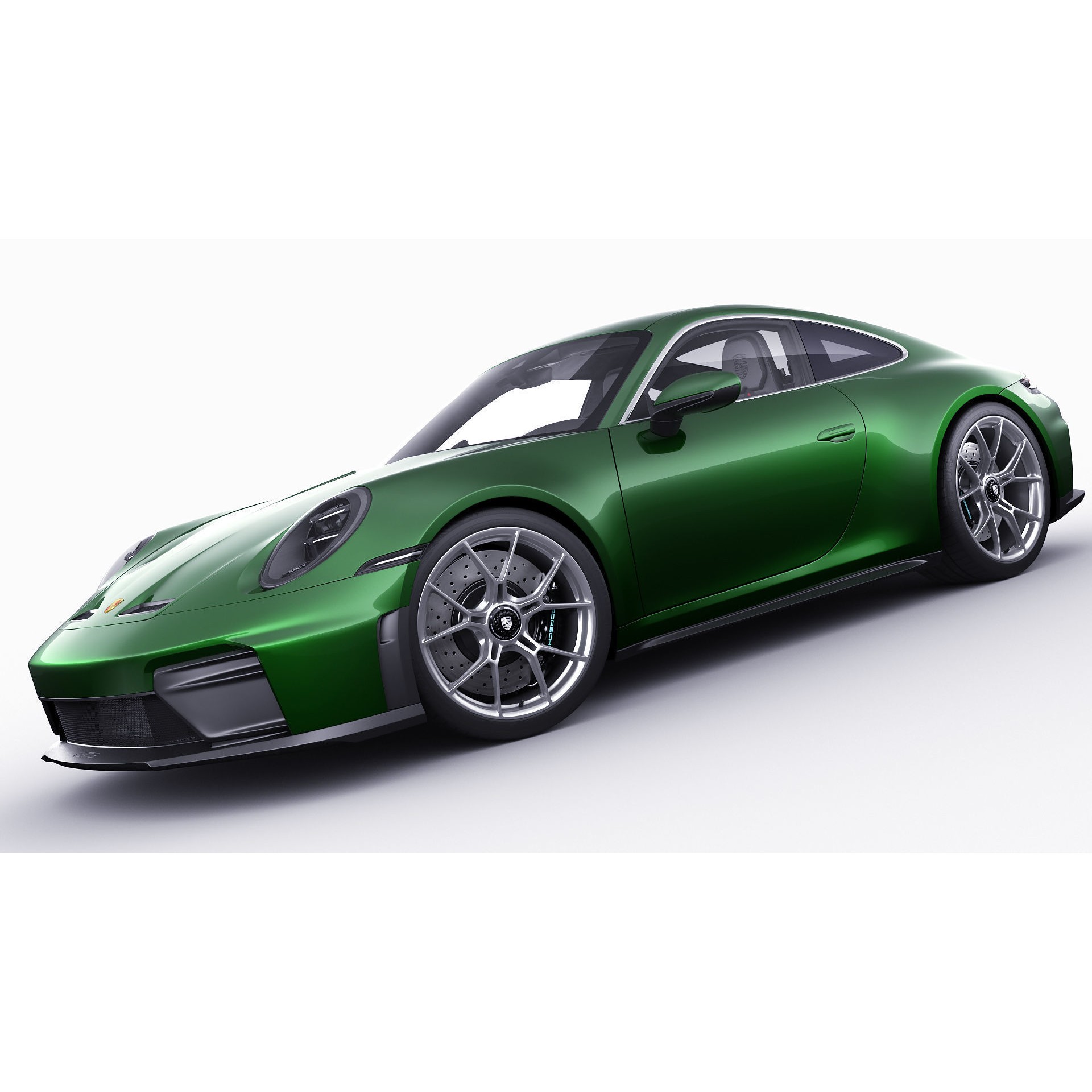 Porsche 911 GT3 Touring 2025 - Game-Ready 3D Model - View 17