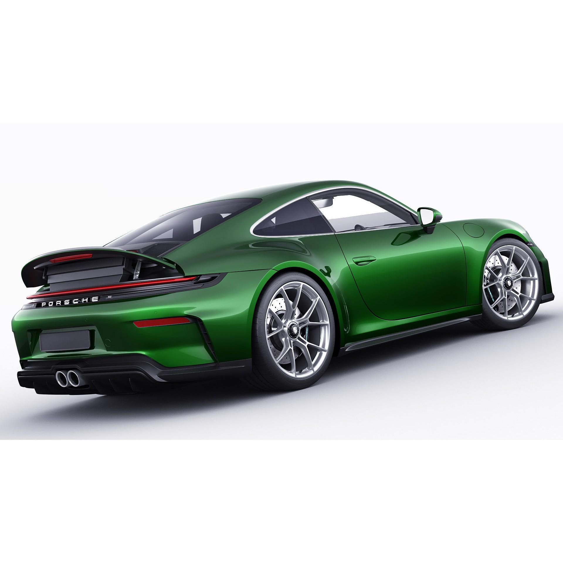 Porsche 911 GT3 Touring 2025 - Game-Ready 3D Model - View 18