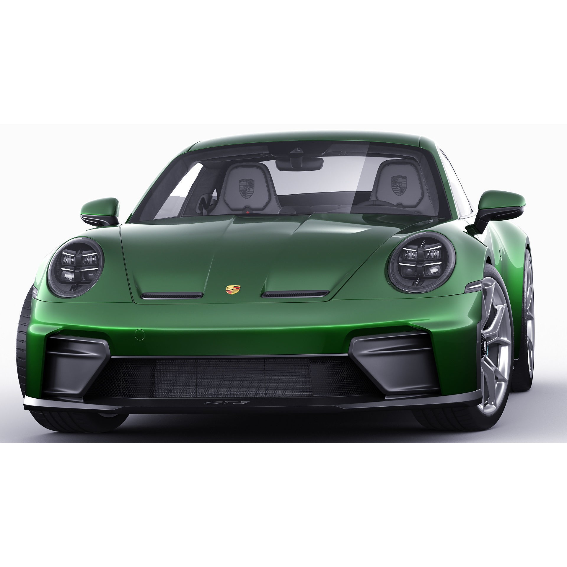 Porsche 911 GT3 Touring 2025 - Game-Ready 3D Model - View 21