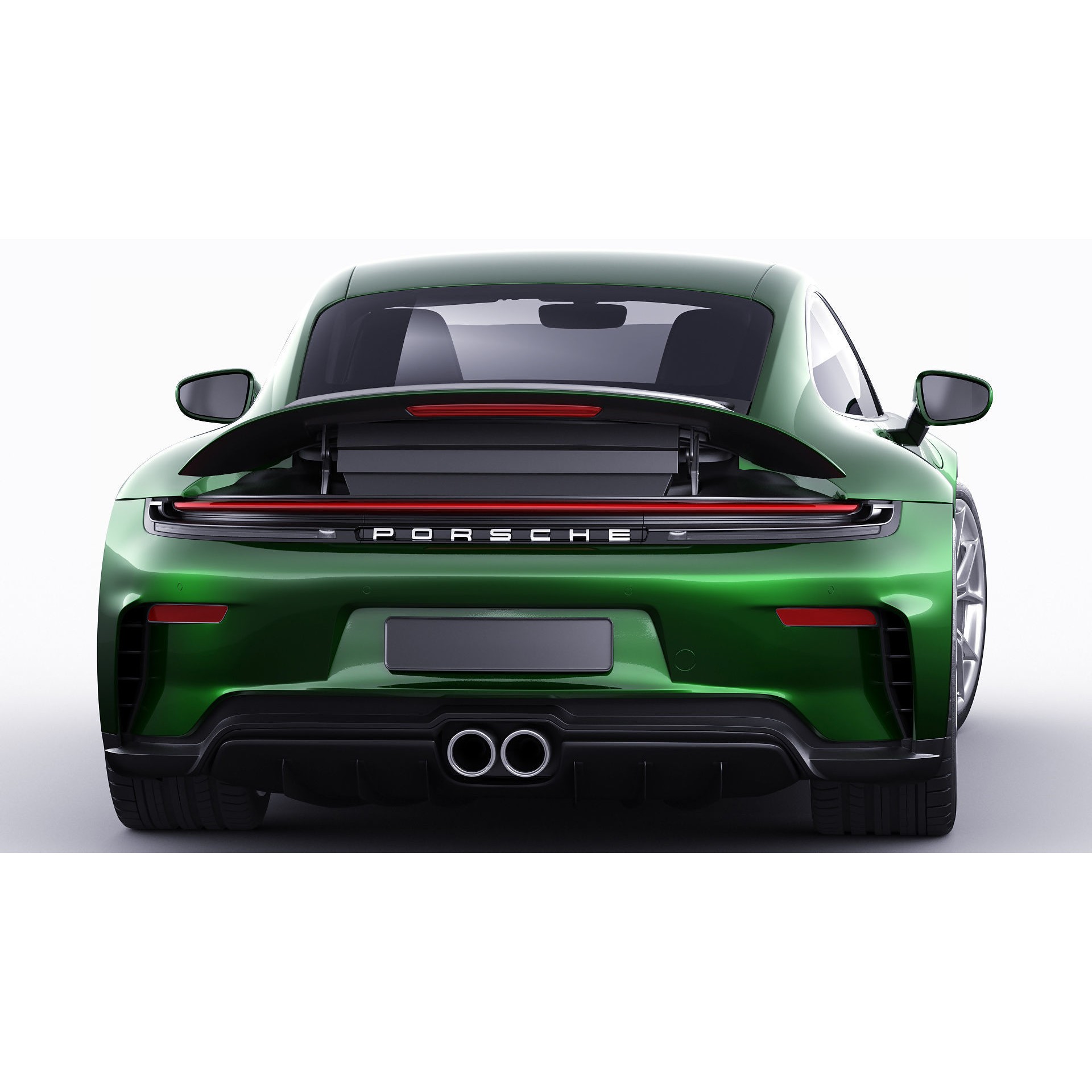 Porsche 911 GT3 Touring 2025 - Game-Ready 3D Model - View 22
