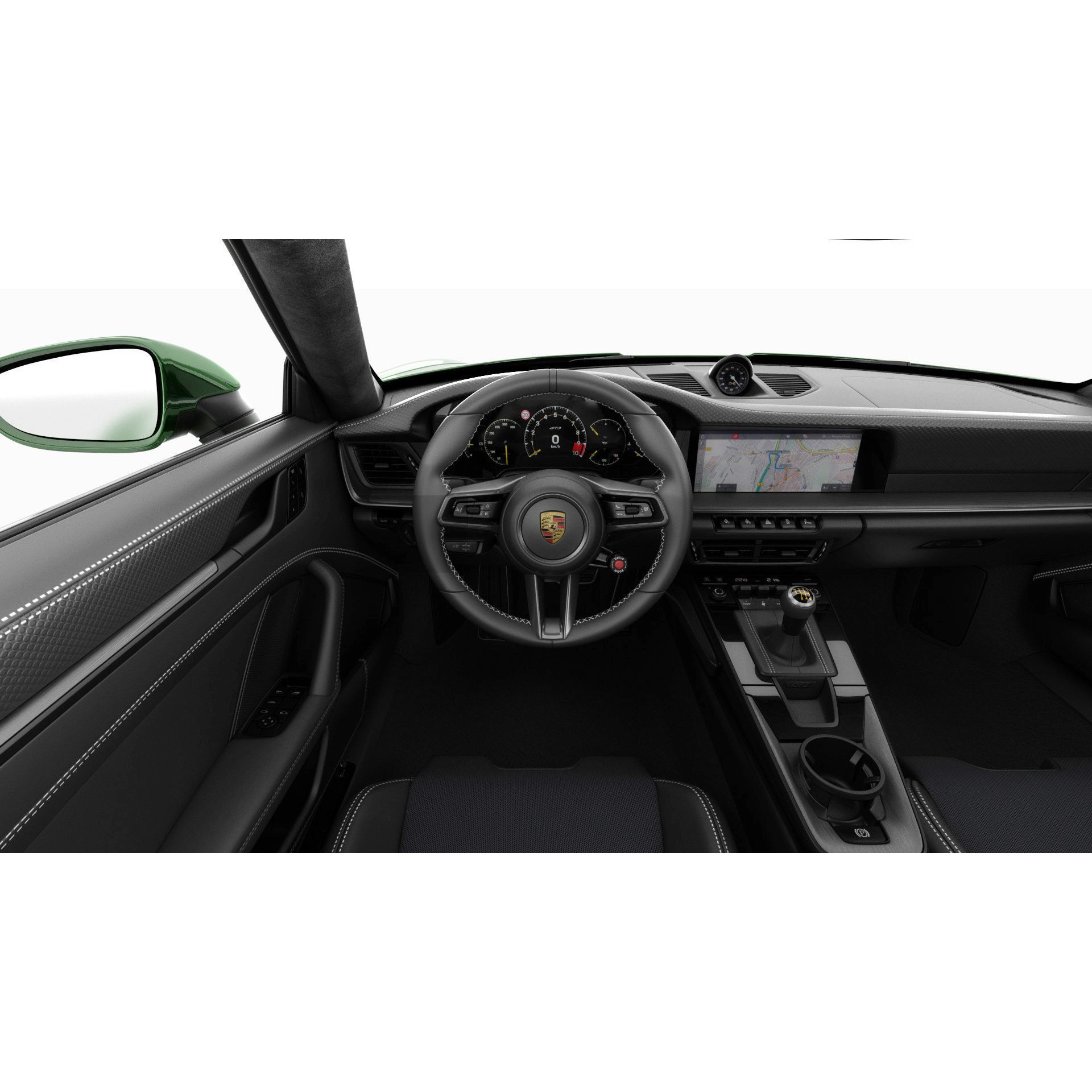 Porsche 911 GT3 Touring 2025 - Game-Ready 3D Model - View 27