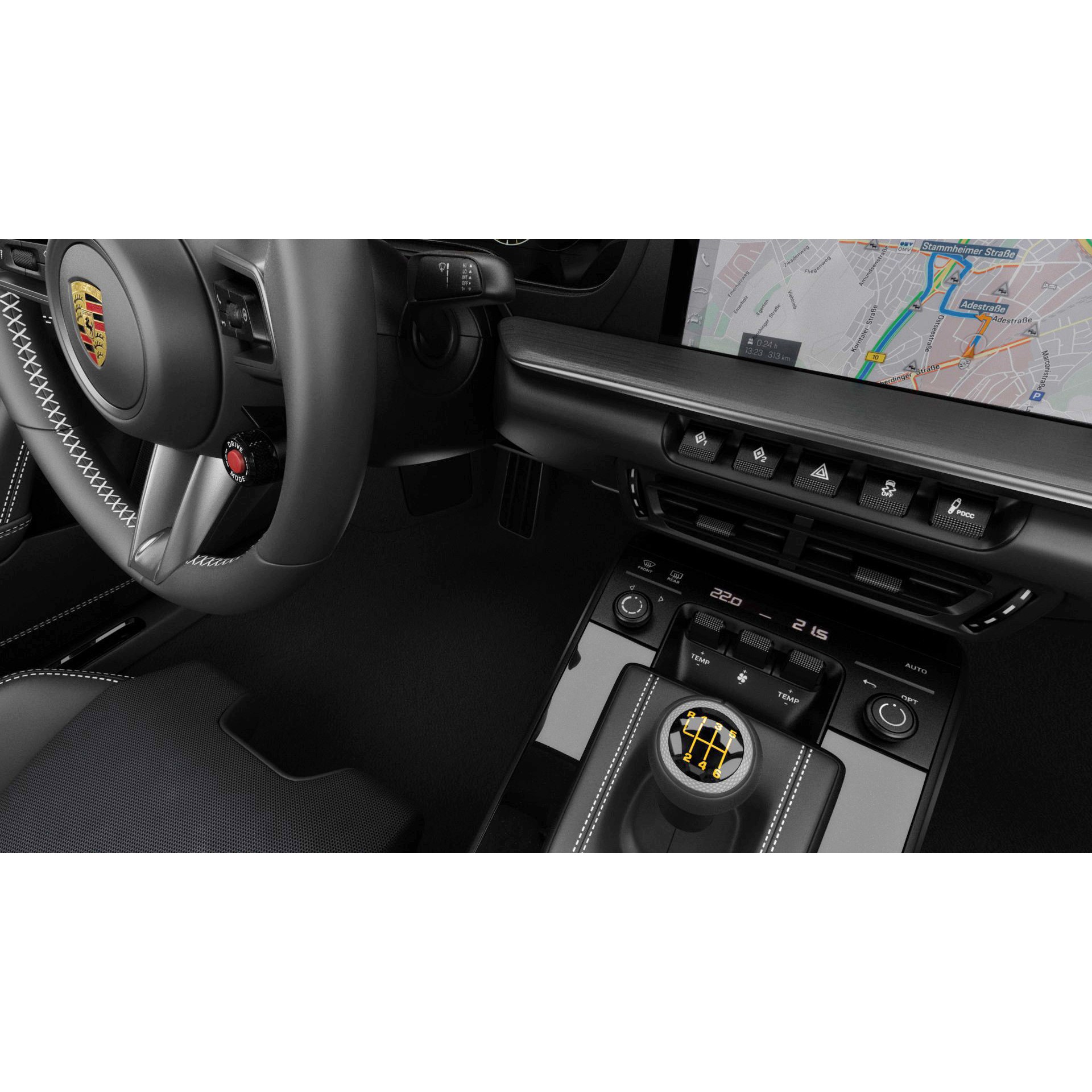 Porsche 911 GT3 Touring 2025 - Game-Ready 3D Model - View 29