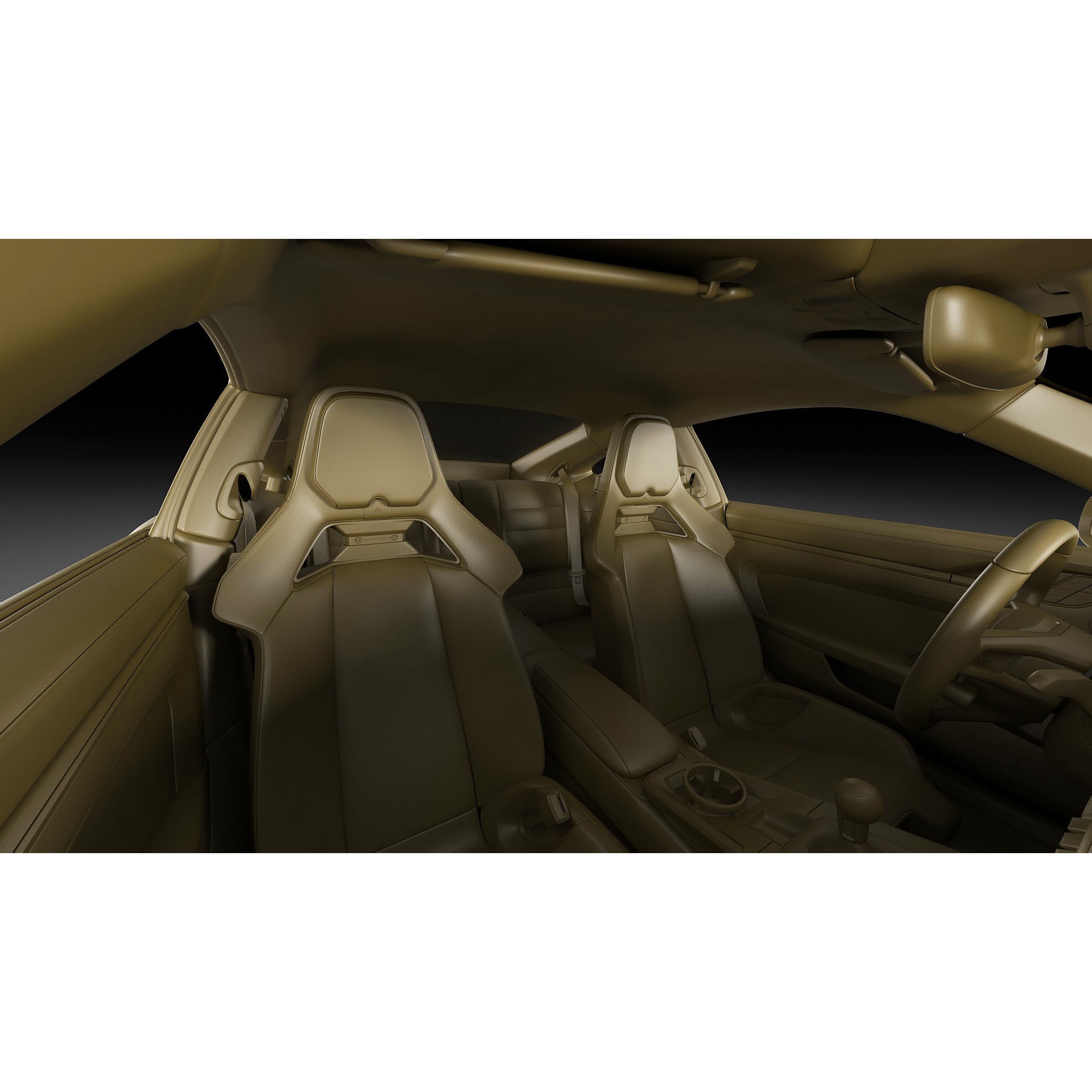 Porsche 911 GT3 Touring 2025 - Game-Ready 3D Model - View 35