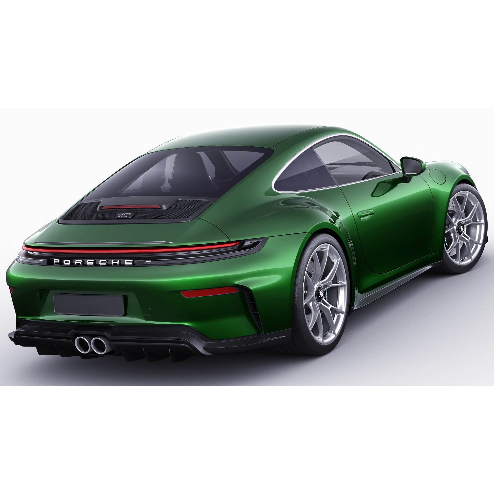 Porsche 911 GT3 Touring 2025 - Game-Ready 3D Model - View 5