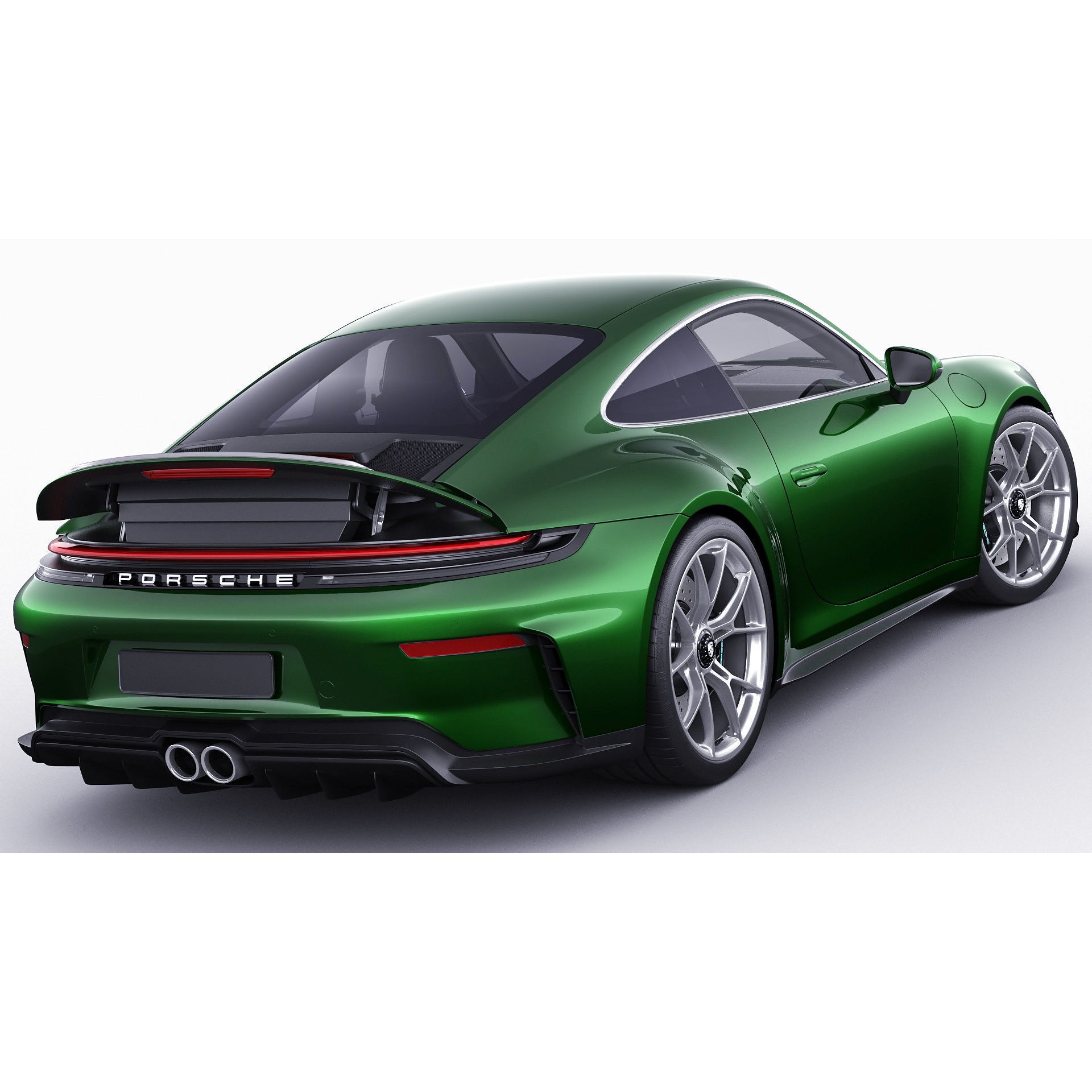 Porsche 911 GT3 Touring 2025 - Game-Ready 3D Model - View 6