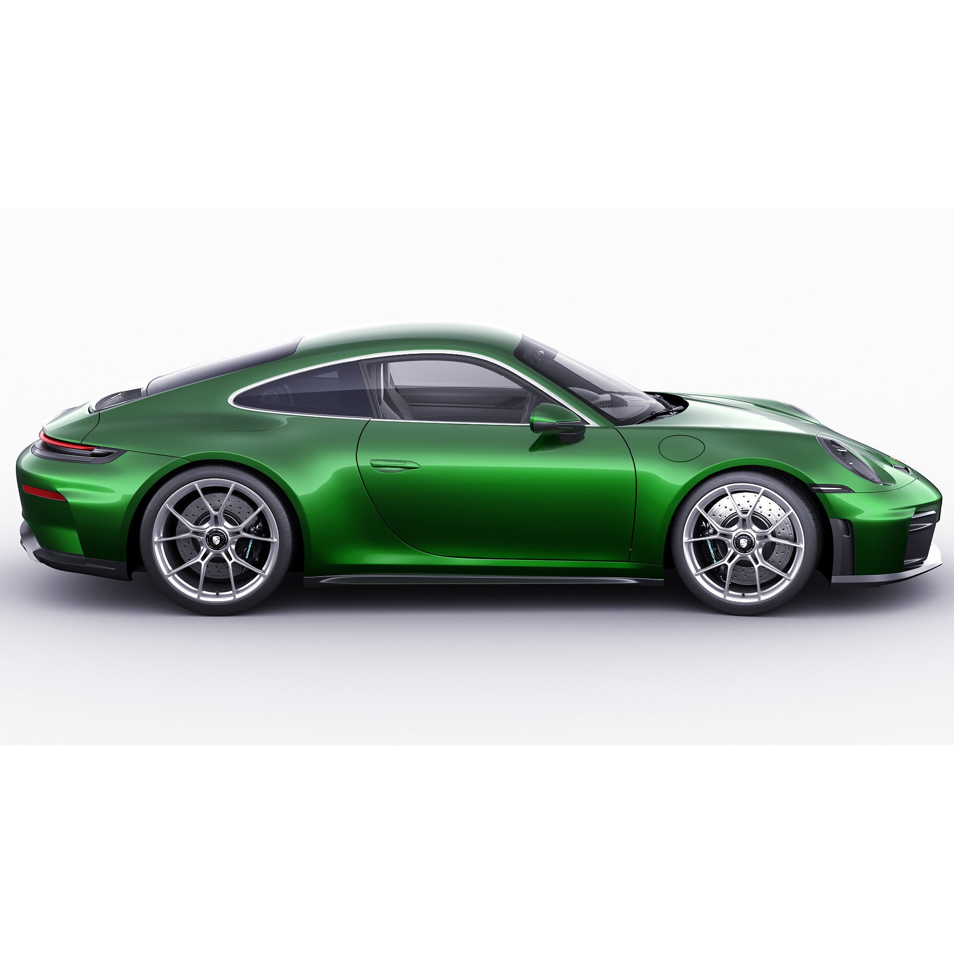 Porsche 911 GT3 Touring 2025 - Game-Ready 3D Model - View 9