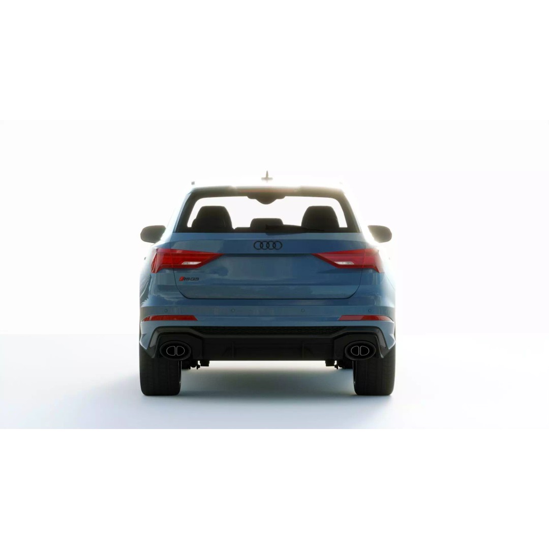Audi RS Q3 2020 3D Model – High Poly Game-Ready Asset, FBX, Blender - View 10