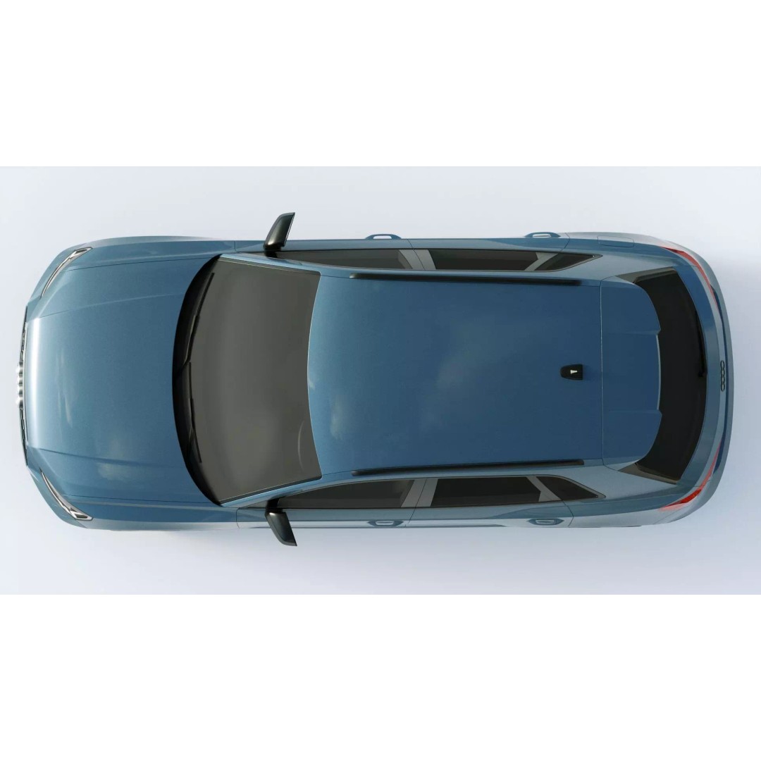 Audi RS Q3 2020 3D Model – High Poly Game-Ready Asset, FBX, Blender - View 16