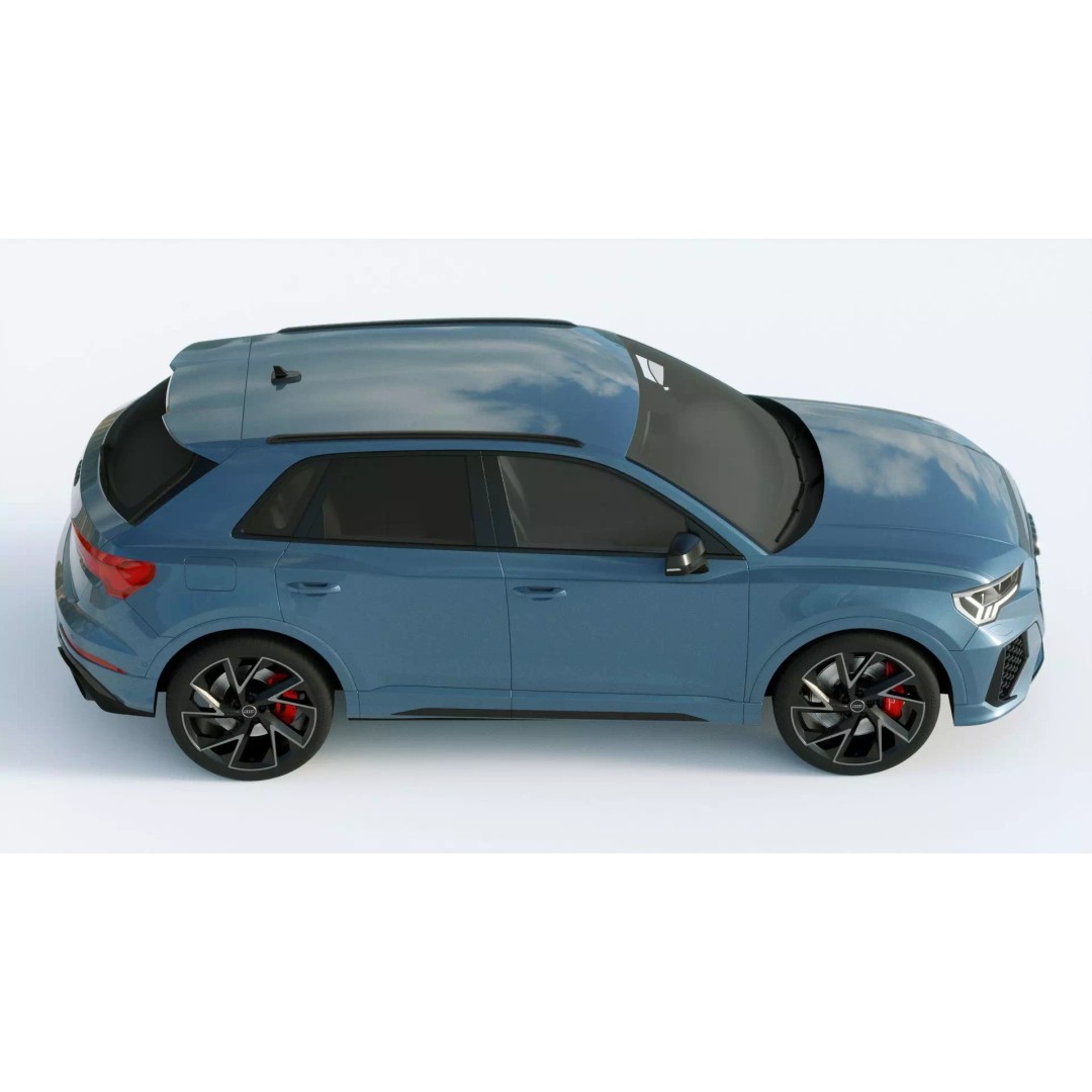 Audi RS Q3 2020 3D Model – High Poly Game-Ready Asset, FBX, Blender - View 7