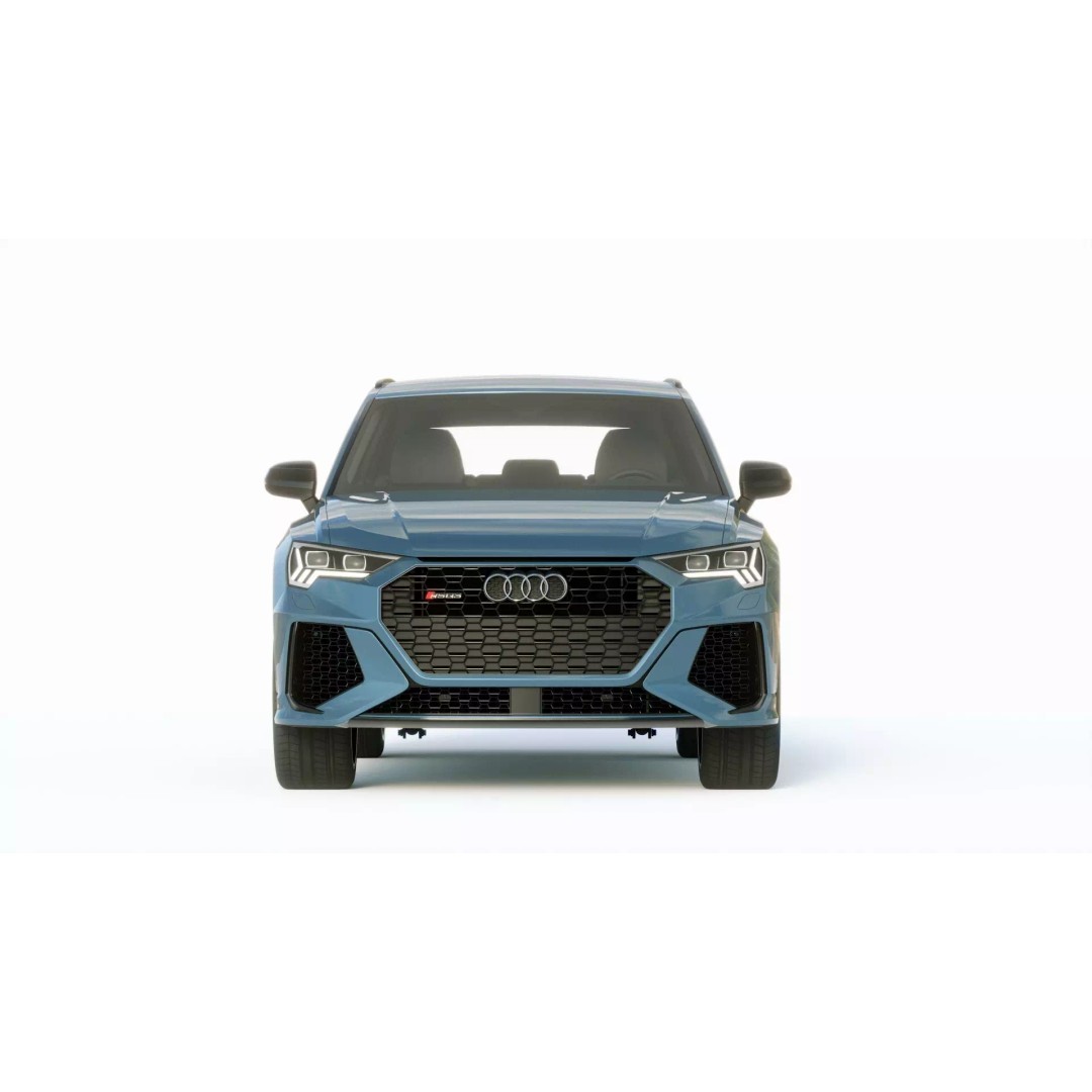 Audi RS Q3 2020 3D Model – High Poly Game-Ready Asset, FBX, Blender - View 9