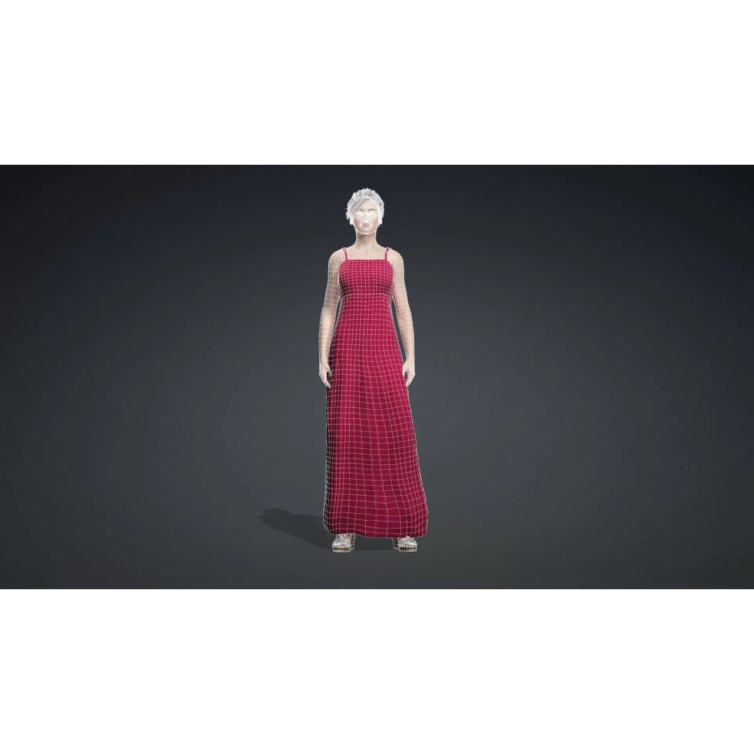 Beautiful Female Character 3D Model – Realistic Rigged Asset, FBX - View 13
