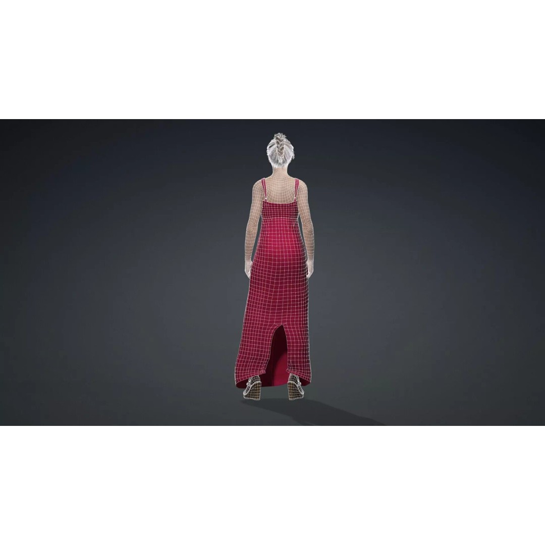Beautiful Female Character 3D Model – Realistic Rigged Asset, FBX - View 16