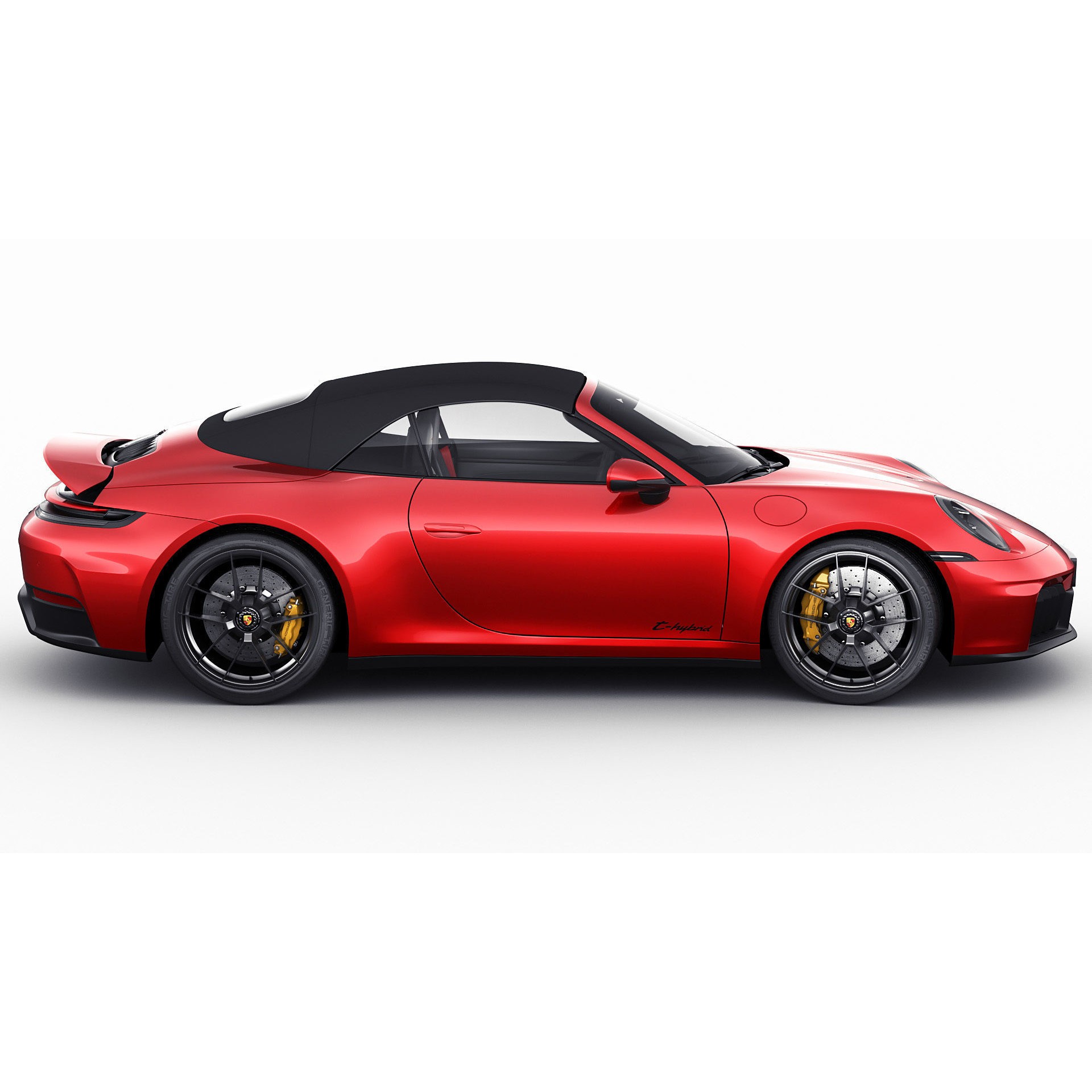 Porsche 911 Carrera GTS Cabriolet - High-Poly 3D Model - View 12