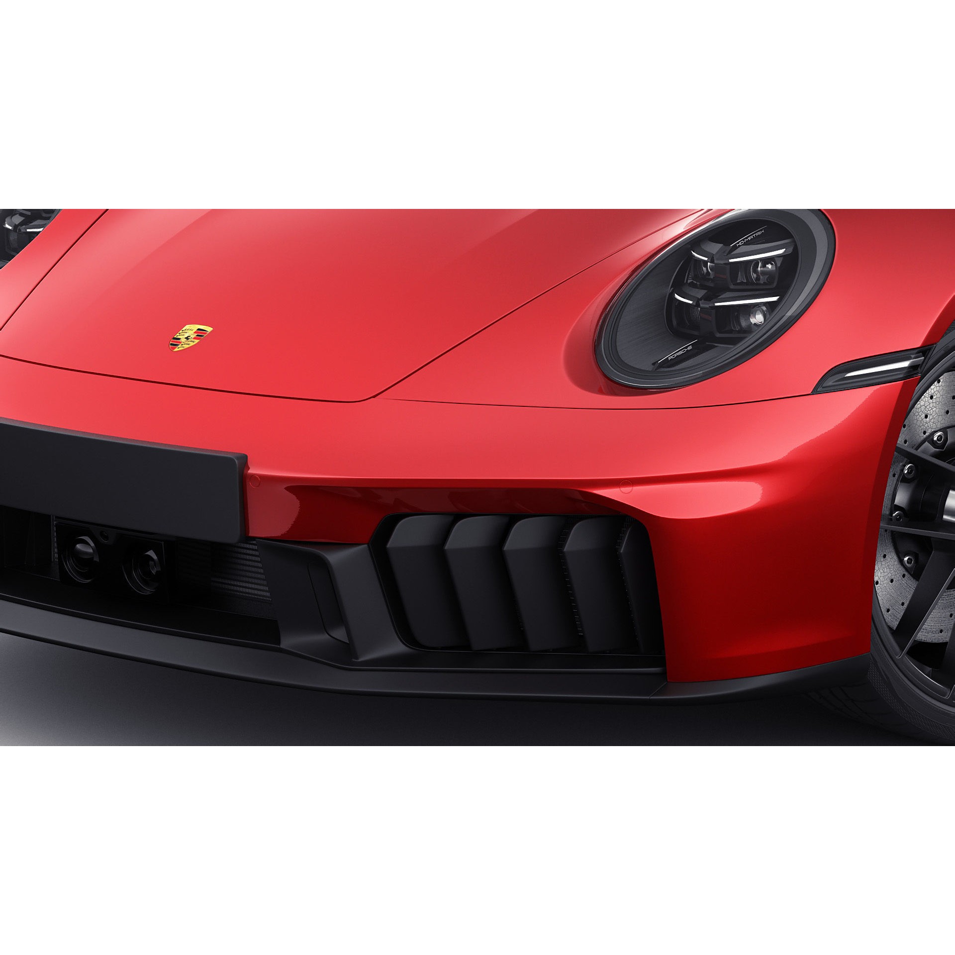 Porsche 911 Carrera GTS Cabriolet - High-Poly 3D Model - View 13