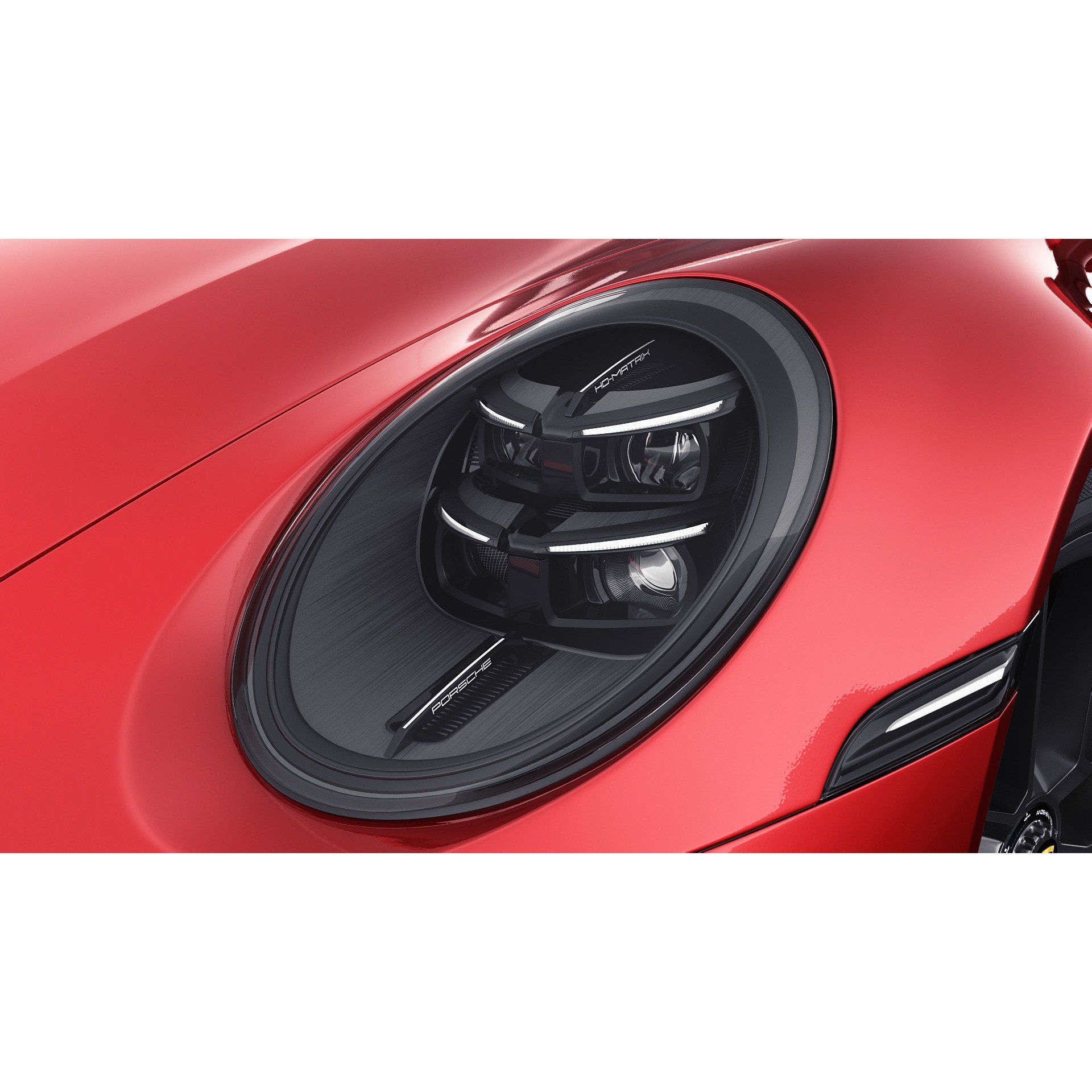 Porsche 911 Carrera GTS Cabriolet - High-Poly 3D Model - View 14