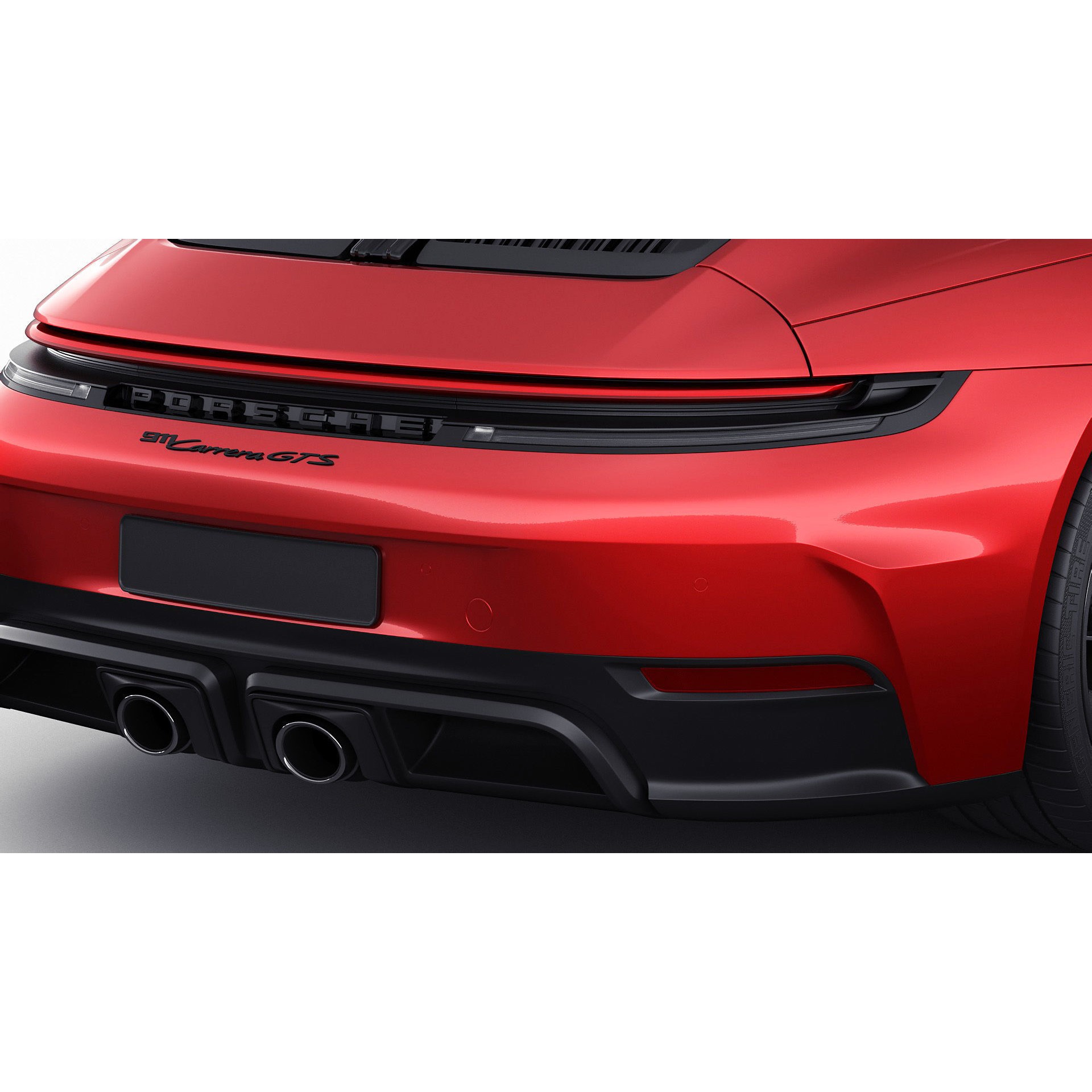 Porsche 911 Carrera GTS Cabriolet - High-Poly 3D Model - View 15