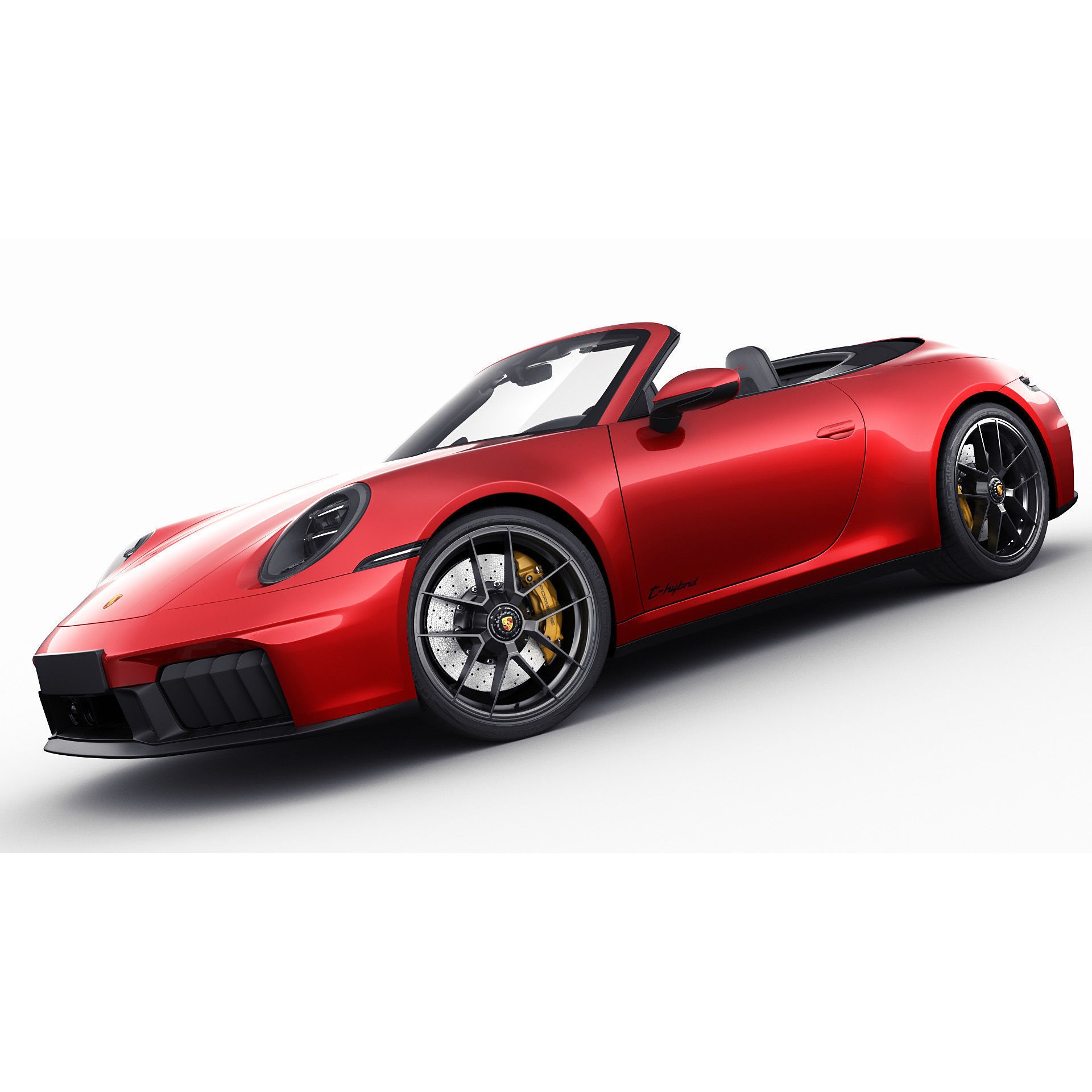Porsche 911 Carrera GTS Cabriolet - High-Poly 3D Model - View 21