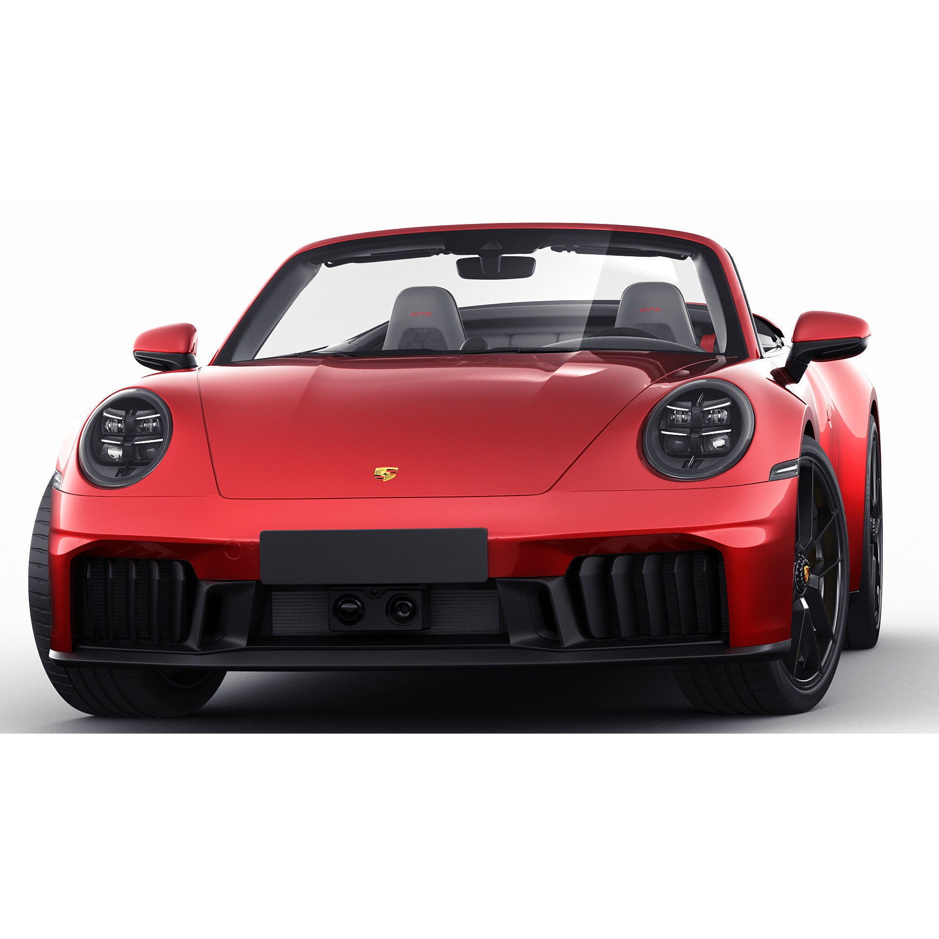 Porsche 911 Carrera GTS Cabriolet - High-Poly 3D Model - View 27