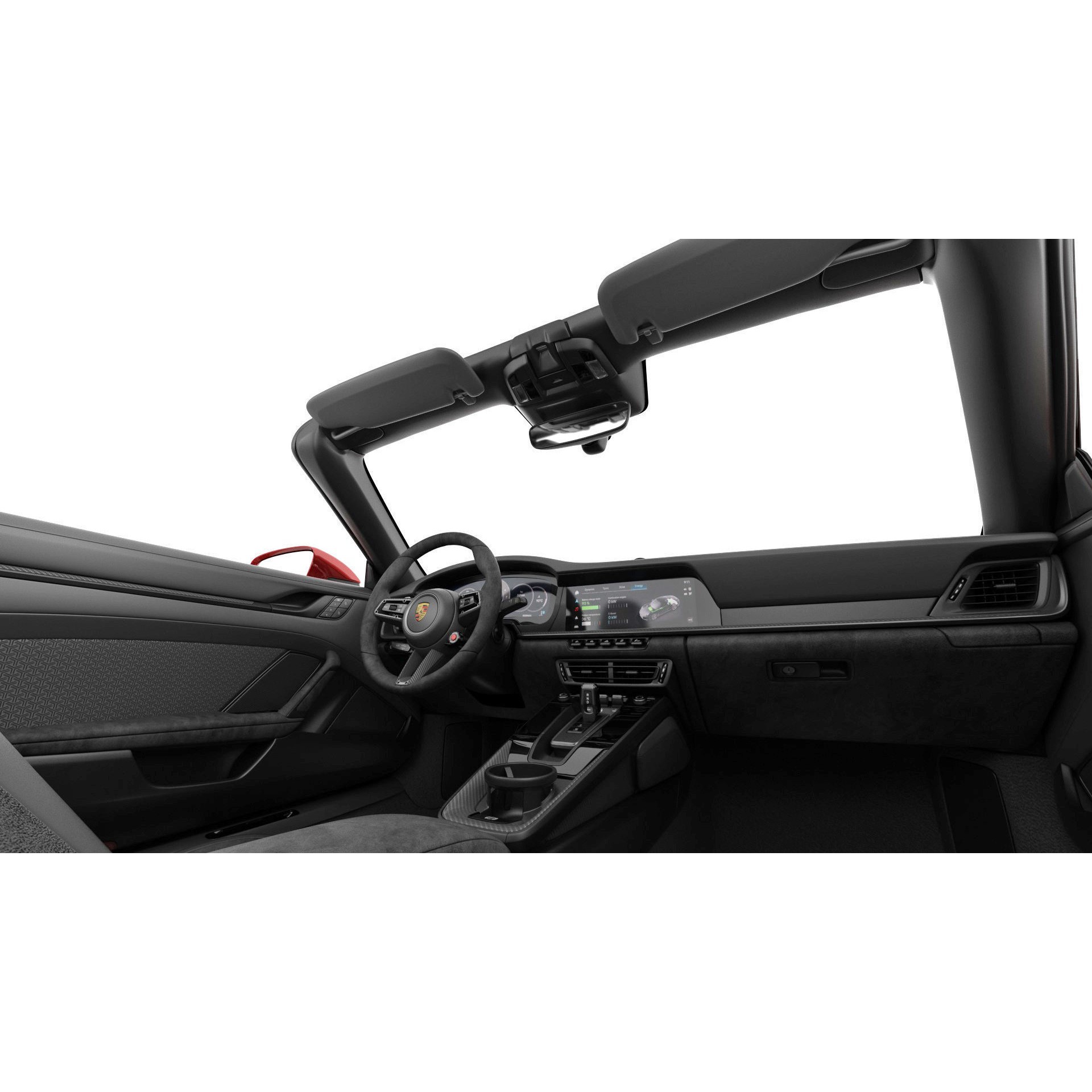 Porsche 911 Carrera GTS Cabriolet - High-Poly 3D Model - View 32