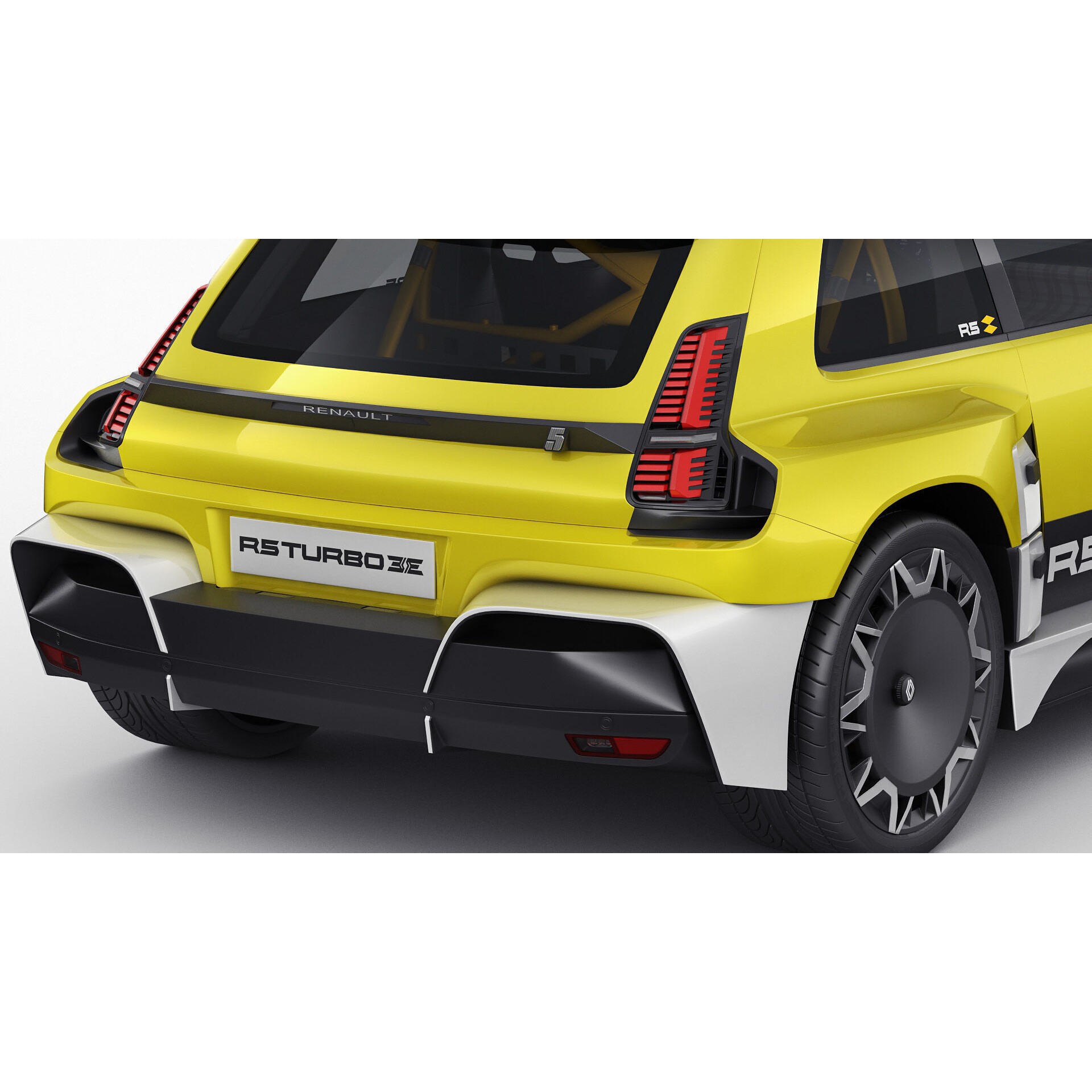 Renault 5 Turbo 3E 2027 - Game-Ready 3D Model - View 11
